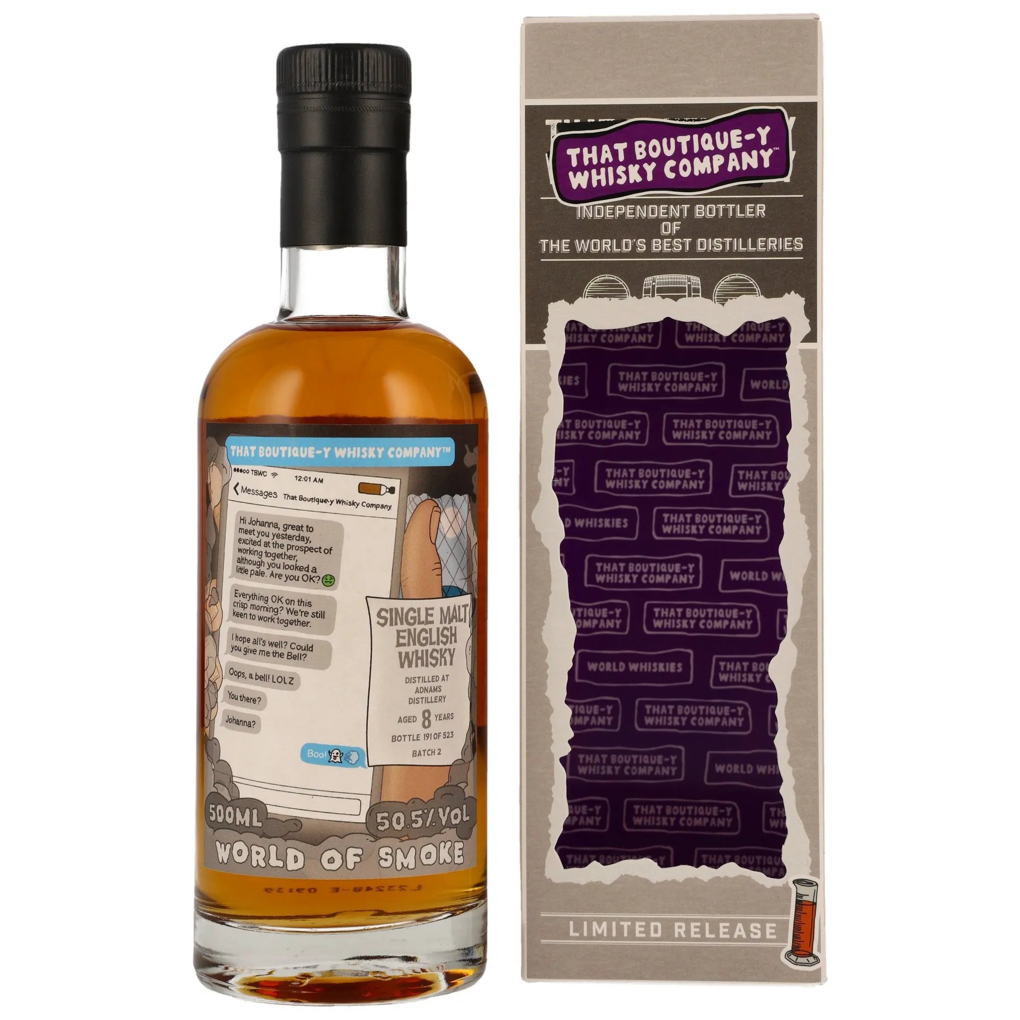 Adnams 8 Jahre - Batch 2 (That Boutique-y Whisky Company)