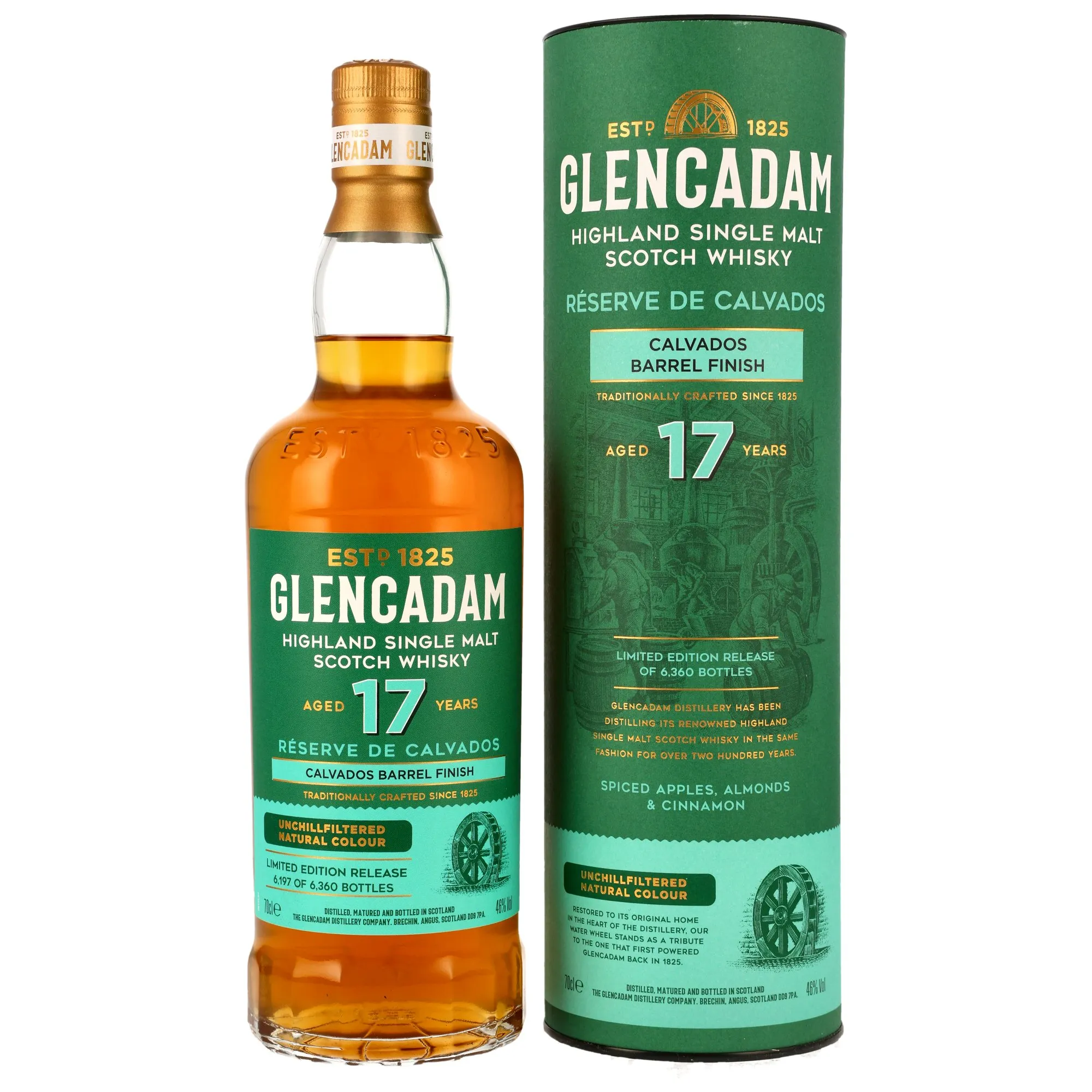 Glencadam 17 Year Old Reserve de Calvados, Calvados Cask, 2026, 46%