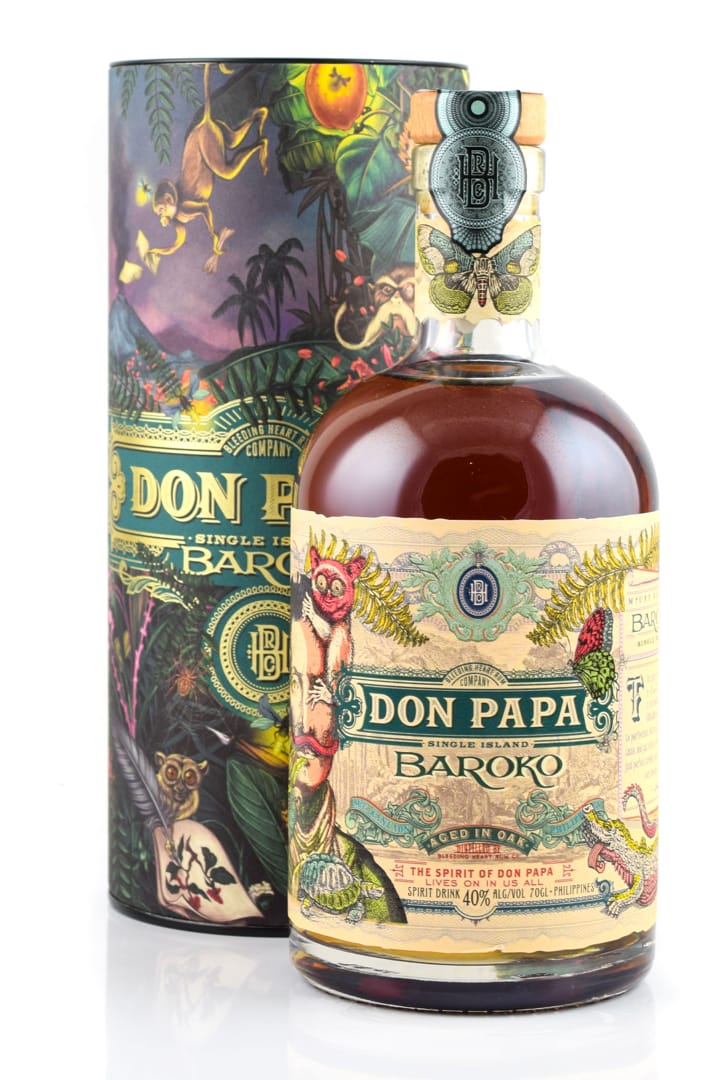 Don Papa Baroko - mit Geschenkdose Don Papa Baroko - mit Geschenkdose