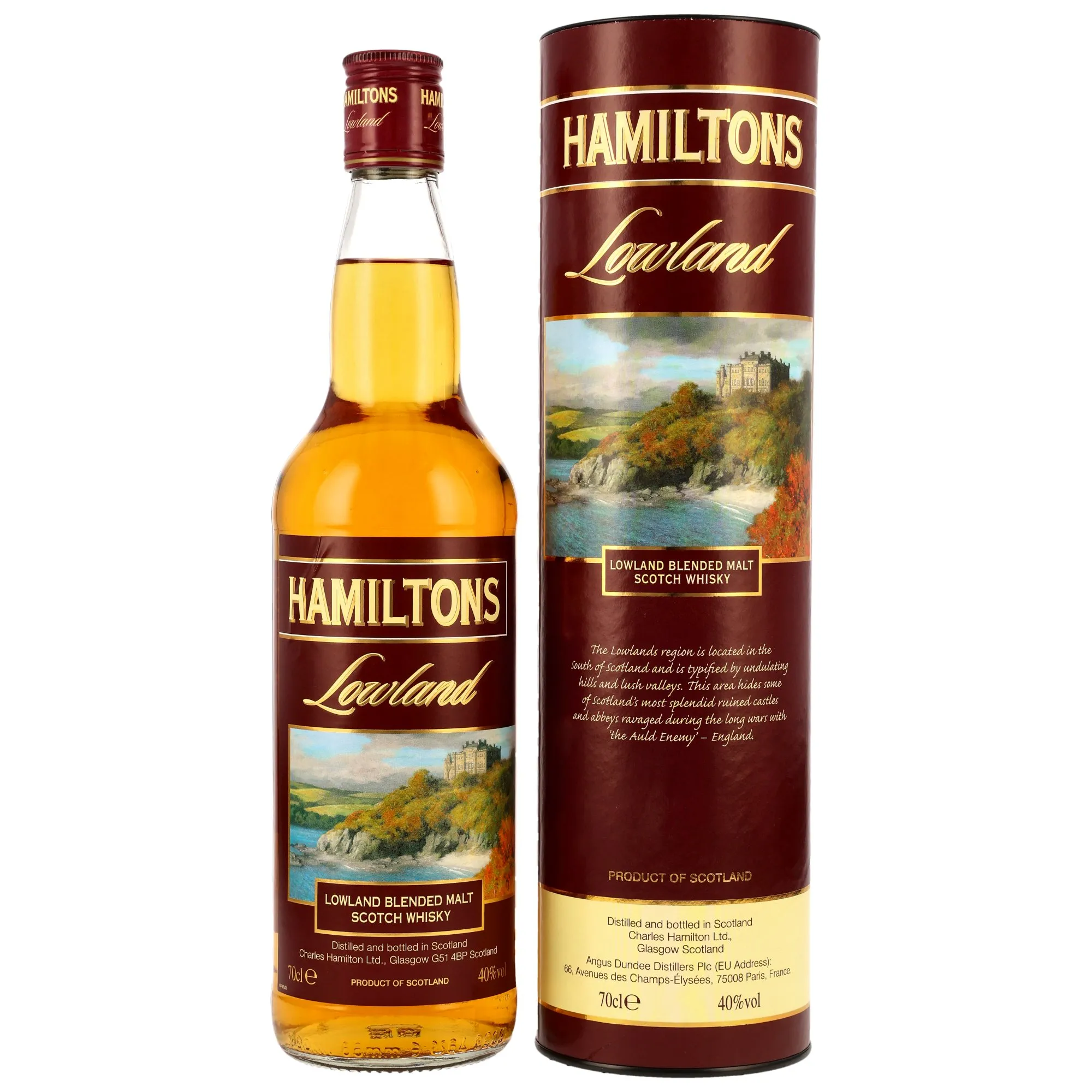 Hamiltons Lowland Blended Malt, 40%