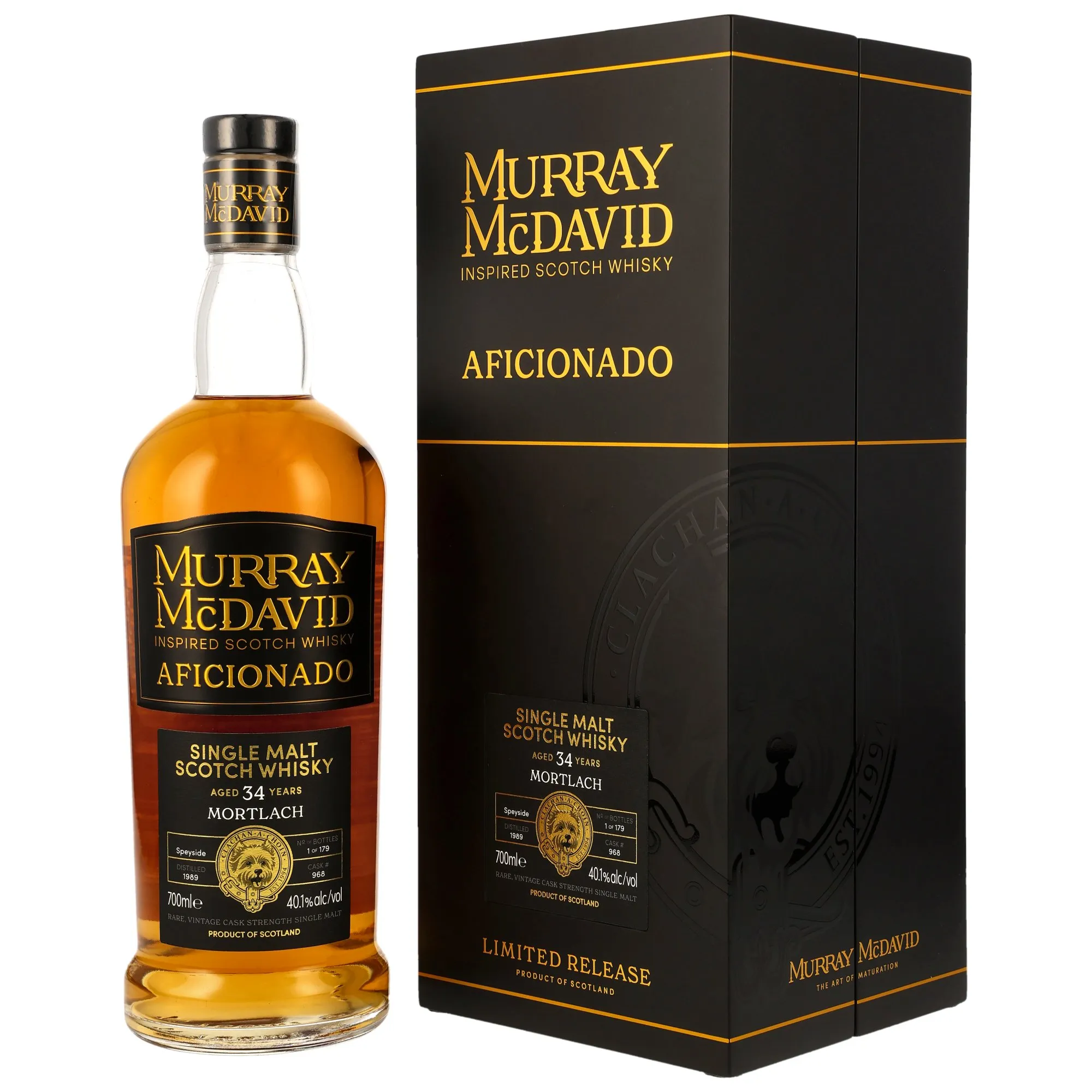 Mortlach 1989/2025 - 34 Jahre - Aficionado - PX Sherry Octave Finish #968 - Murray McDavid