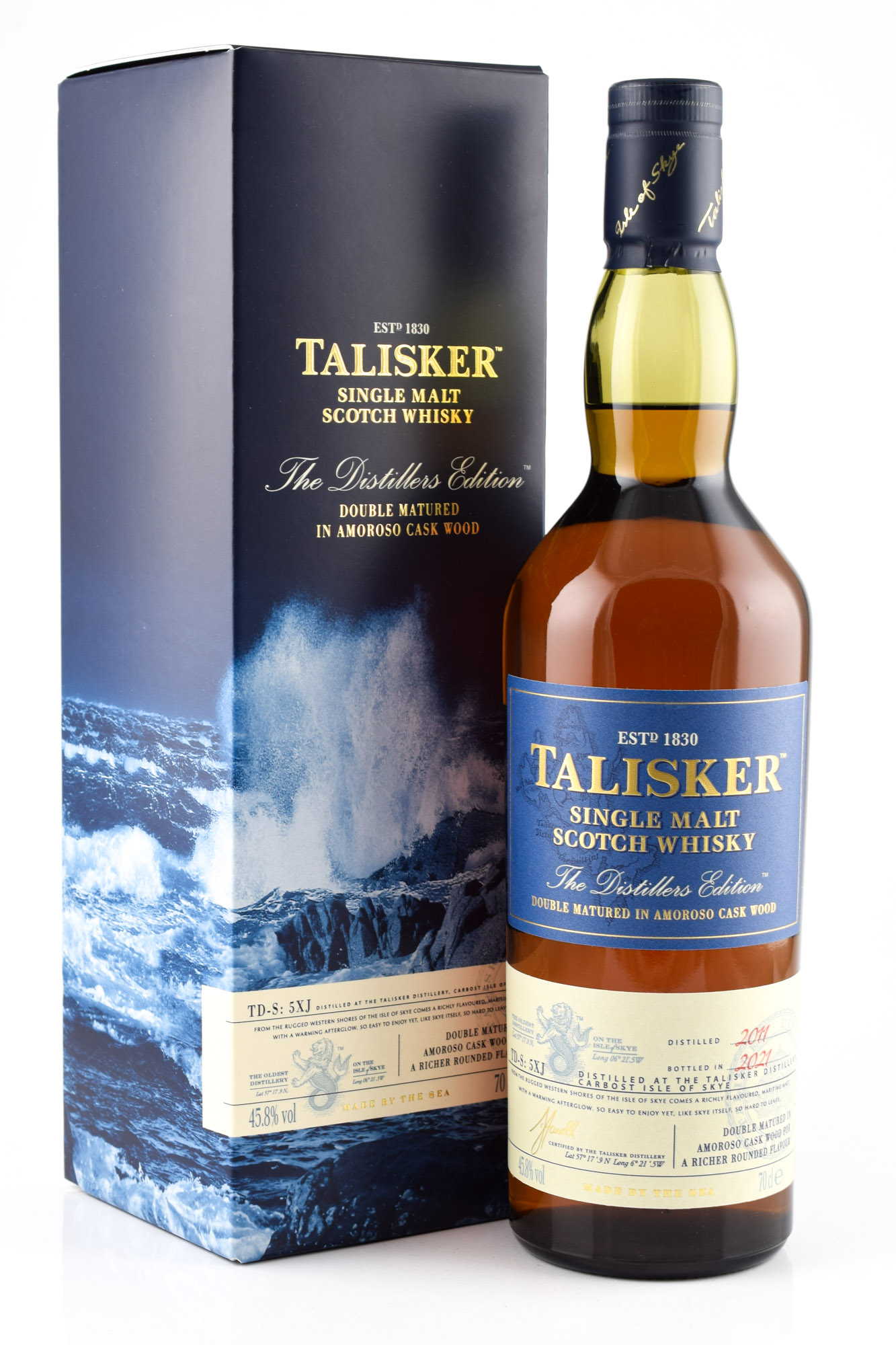 Talisker 2011/2021 Distillers Edition 45,8%vol. 0,7l Talisker 2011/2021 Distillers Edition 45,8%vol. 0,7l