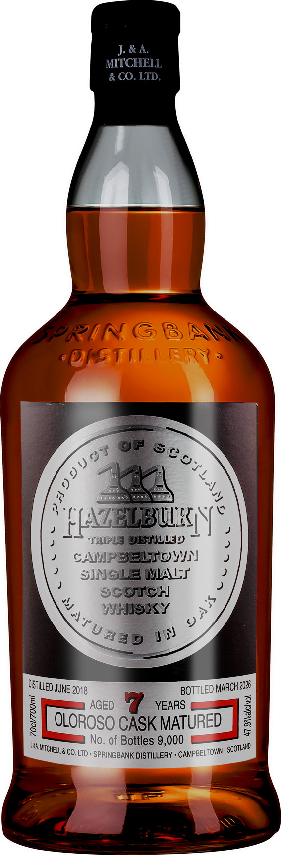 Hazelburn 7 Jahre Oloroso Cask Matured