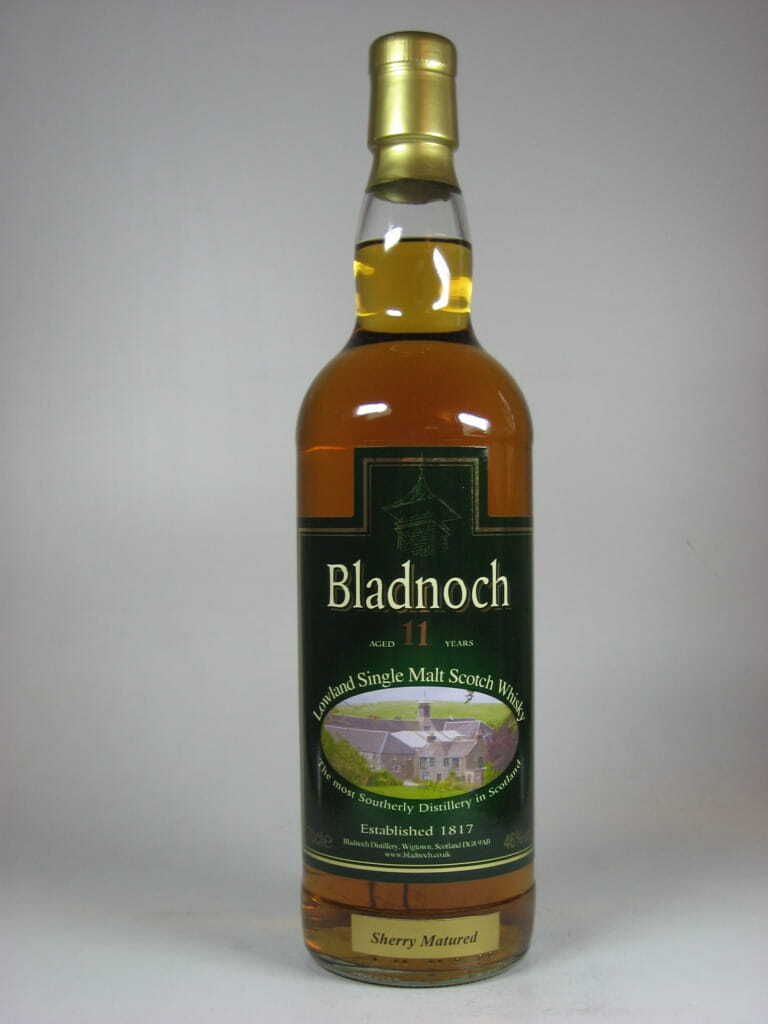 Bladnoch 11 Jahre Sherry Matured 46%vol. 0,7l