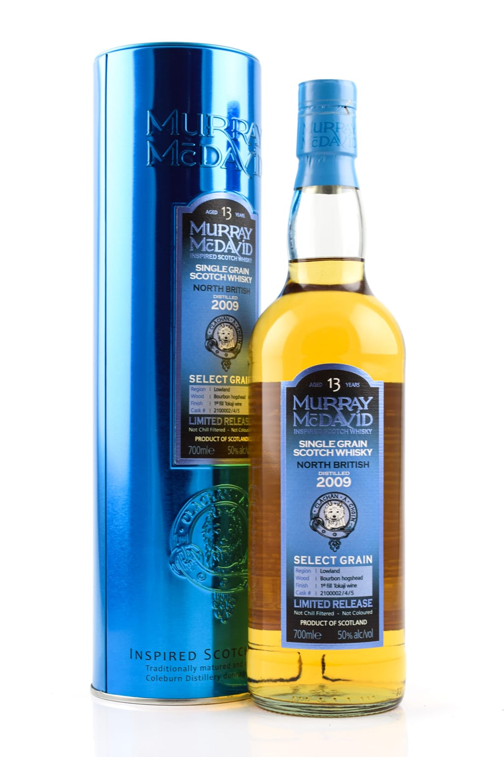 North British 13 Jahre "Select Grain" Murray McDavid 50%vol. 0,7l