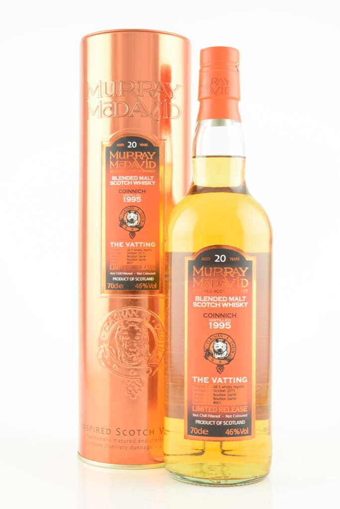 Coinnich 20 Year Old 1995/2015 Murray McDavid 46% vol. 0,7l Coinnich 20 Year Old 1995/2015 Murray McDavid 46% vol. 0,7l