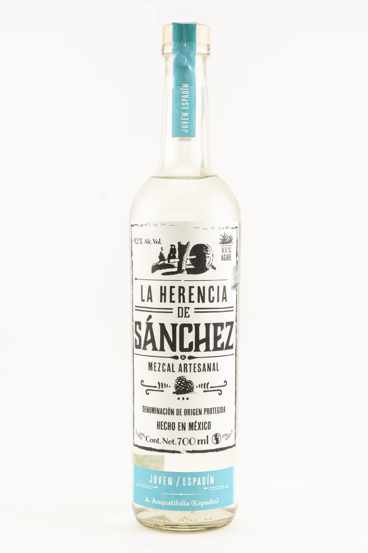 La Herencia de Sanchez Espadin Mezcal Artesanal - Joven/Espadin