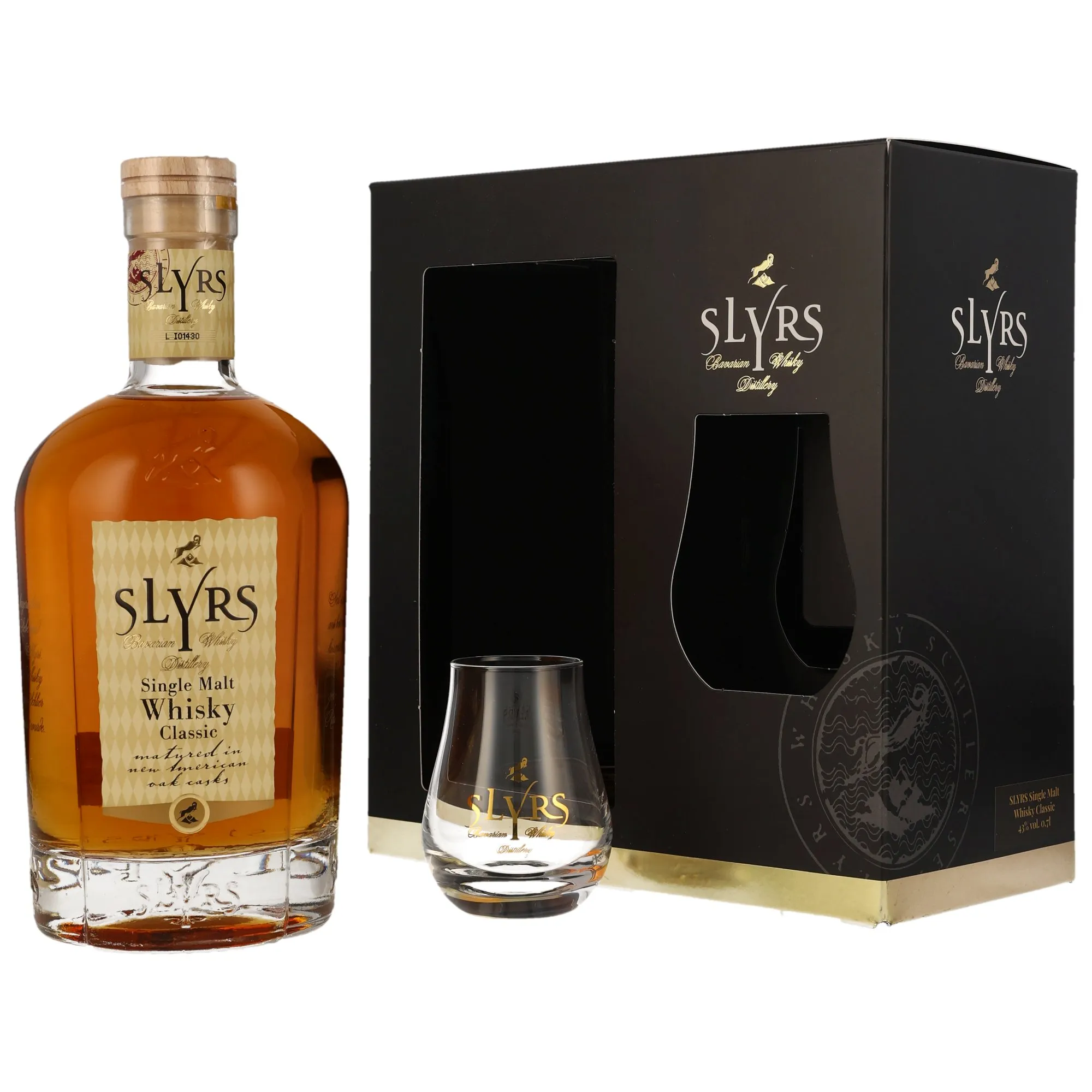 Slyrs Classic, New American Oak Cask, 43%