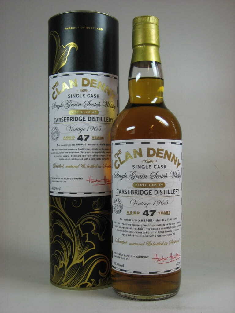 Carsebridge 47 Jahre 1965 Clan Denny 45,3%vol. 0,7l