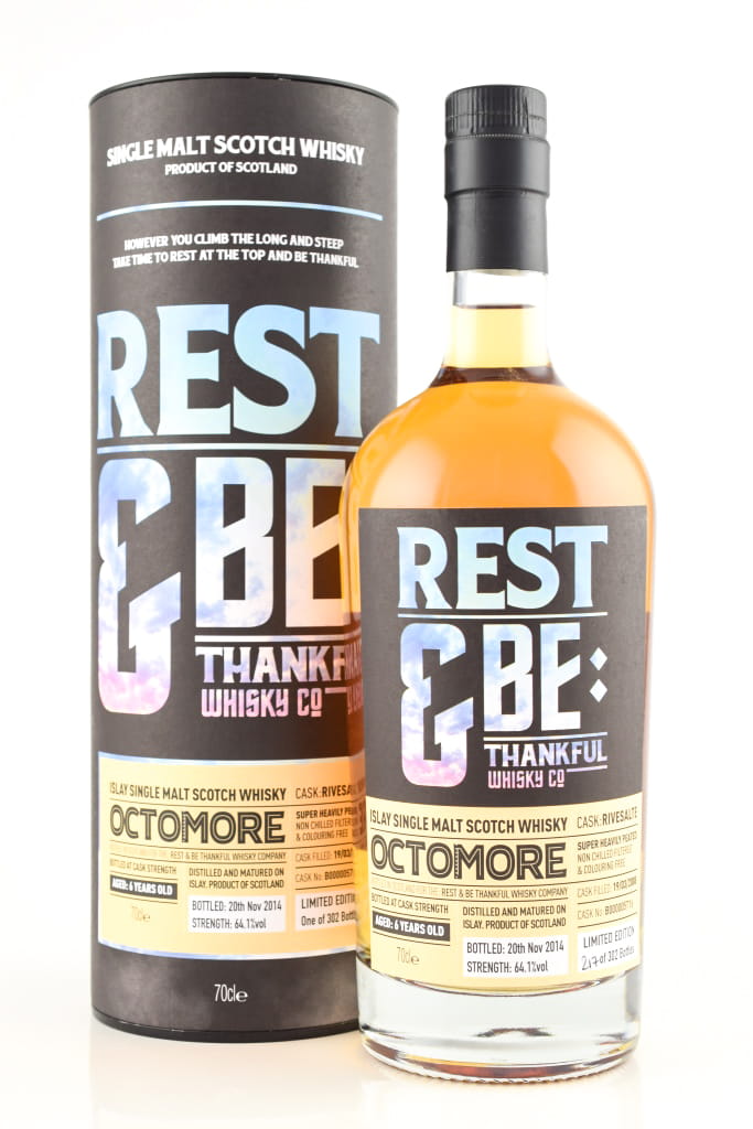 Octomore 6 Jahre Rivesaltes Single Cask Rest & Be Thankful 64,1%vol. 0,7l