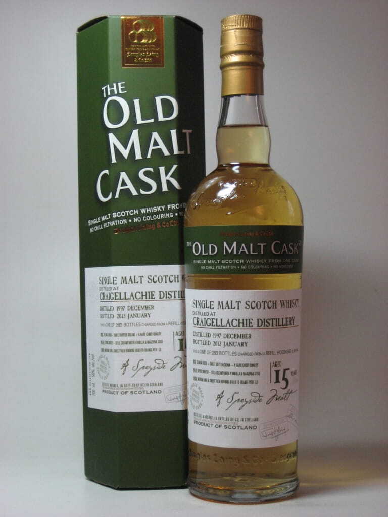 Craigellachie 15 Jahre 1997/2013 Refill Hogshead Douglas Laing "Old Malt Cask" 50%vol. 0,7l