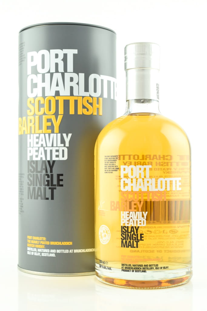Port Charlotte Scottish Barley 50% vol. 0,7l Port Charlotte Scottish Barley 50% vol. 0,7l