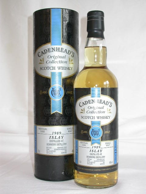 Bowmore 1989/2002 Cadenhead 46%vol. 0,7l