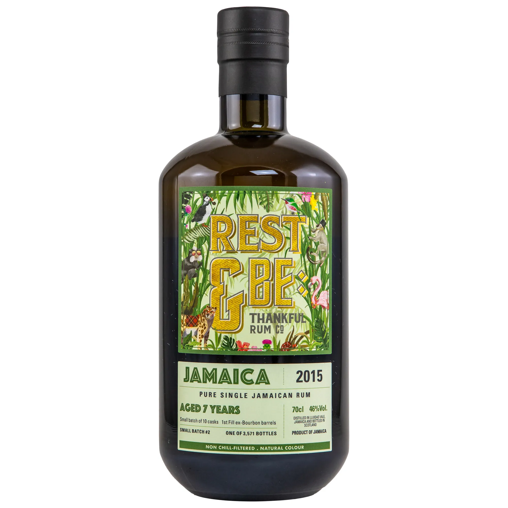 Jamaica Single Rum (Lluidas Vale - Worthy Park) 2015/2023 - 7 Jahre - Small Batch #2 - Rest & Be Thankful