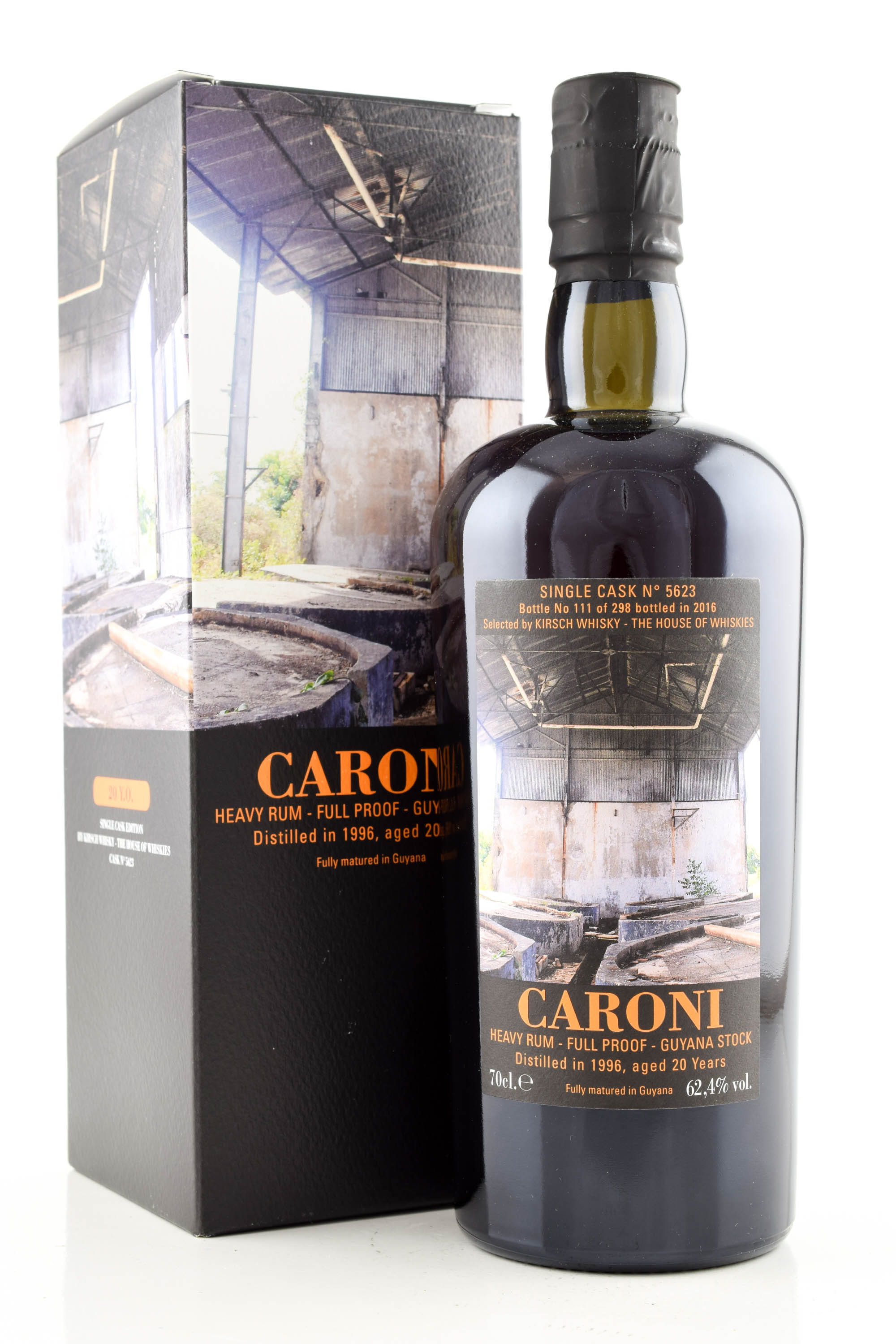Caroni 20 Jahre 1996/2016 62,4%vol. 0,7l