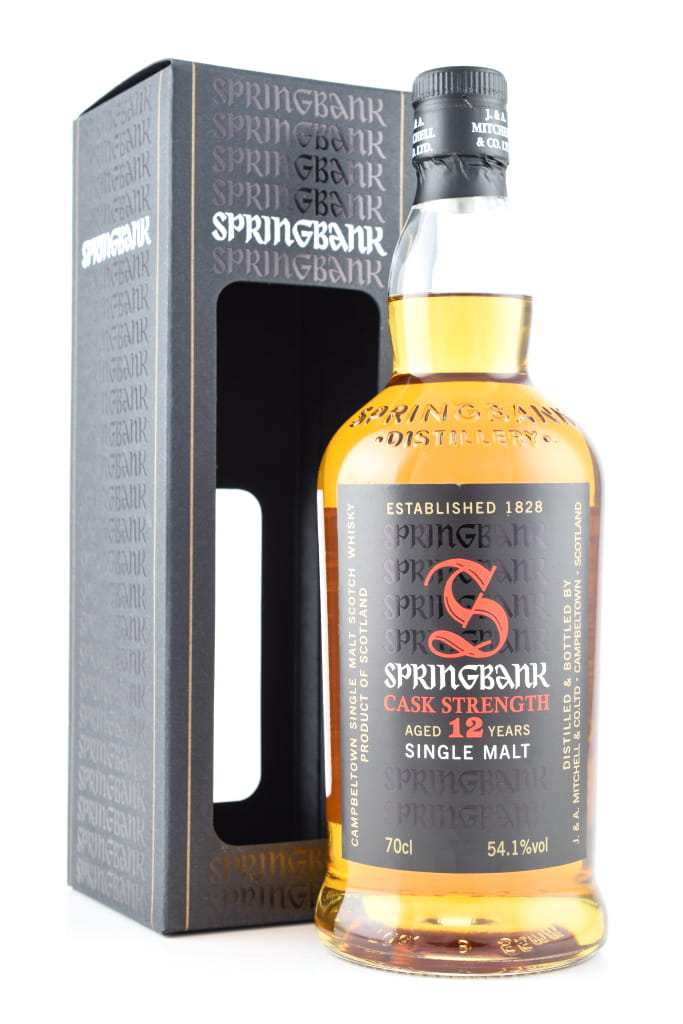 Springbank 12 Year Old Cask Strength 54.1% vol. 0,7l