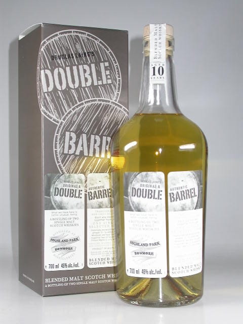 Double Barrel 10 Jahre - Highland Park & Bowmore Douglas Laing 46%vol. 0,7l