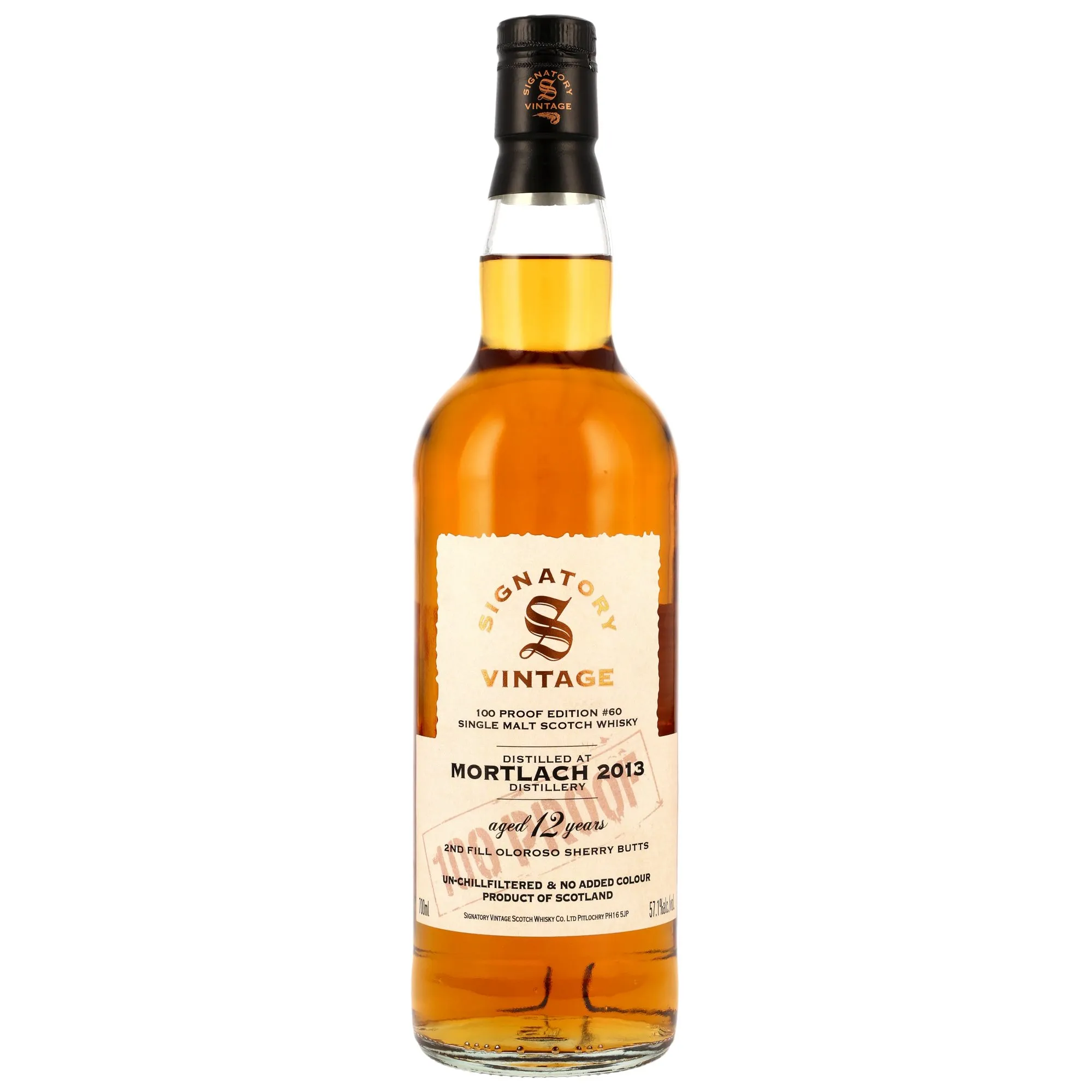 Mortlach 2013/2025 - 12 Jahre - Signatory 100 PROOF Edition #60