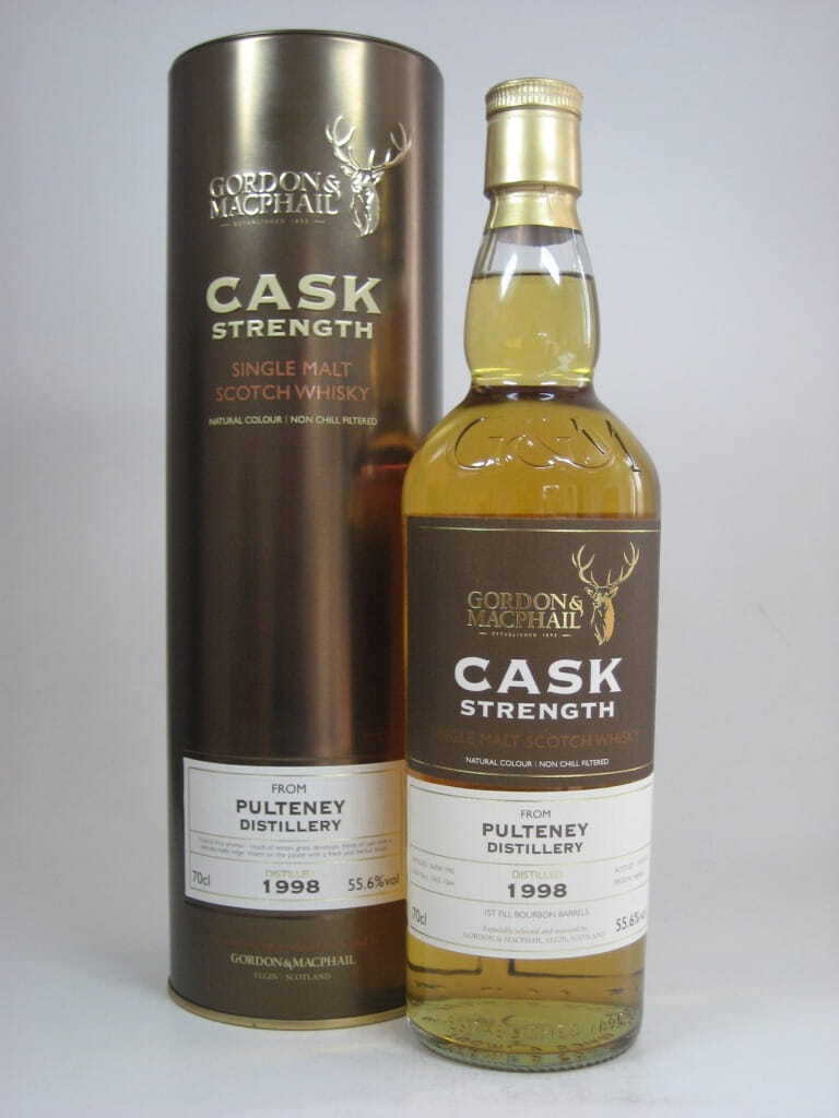 Pulteney 1998/2012 1st-fill Bourbon Barrels Gordon & MacPhail 55,6%vol. 0,7l