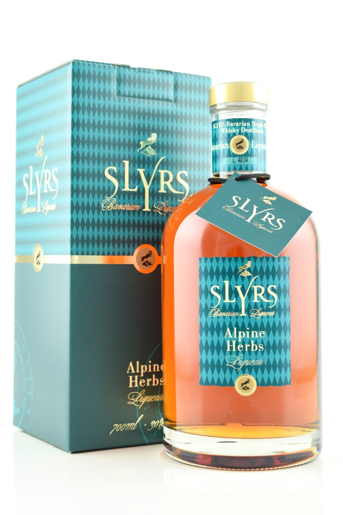 Slyrs Alpine Herbs Liqueur 30% vol. 0,7l Slyrs Alpine Herbs Liqueur 30% vol. 0,7l