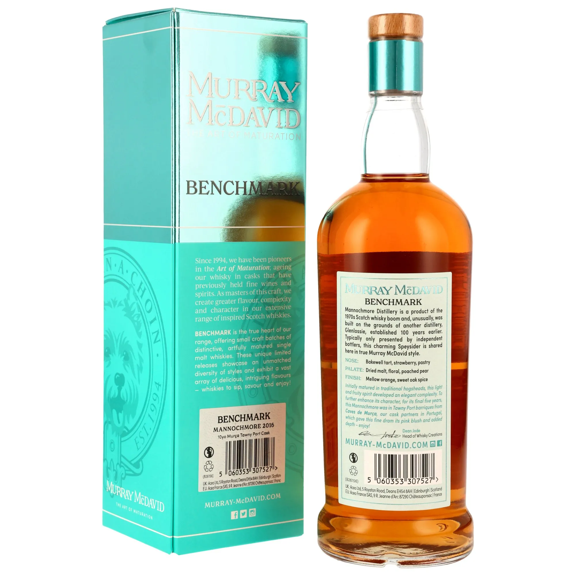 Mannochmore 2016/2026 - 10 Jahre - Tawny Port Cask - Murray McDavid