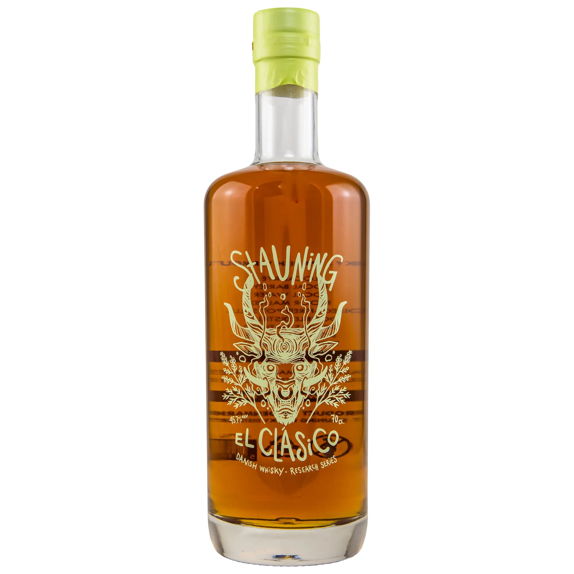 Stauning El Clasico Rye Whisky Vermouth Finish, Research Series, Virgin American Oak & Spanish Vermouth Cask, Batch No. 2, 2022, 45.7%