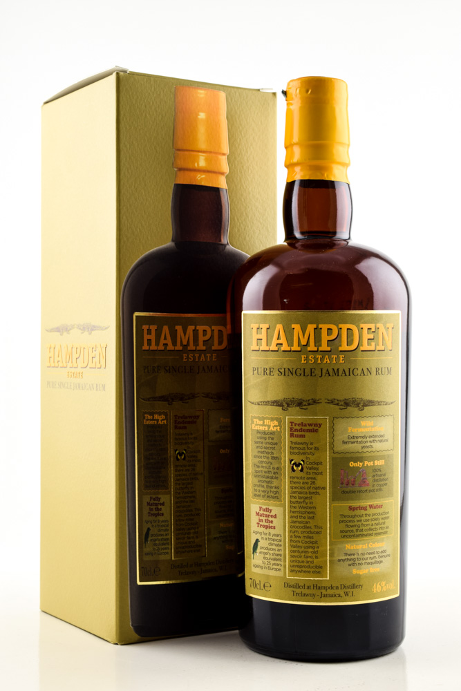 Hampden Estate Pure Love Rum 46% vol. 0,7l Hampden Estate Pure Love Rum 46% vol. 0,7l