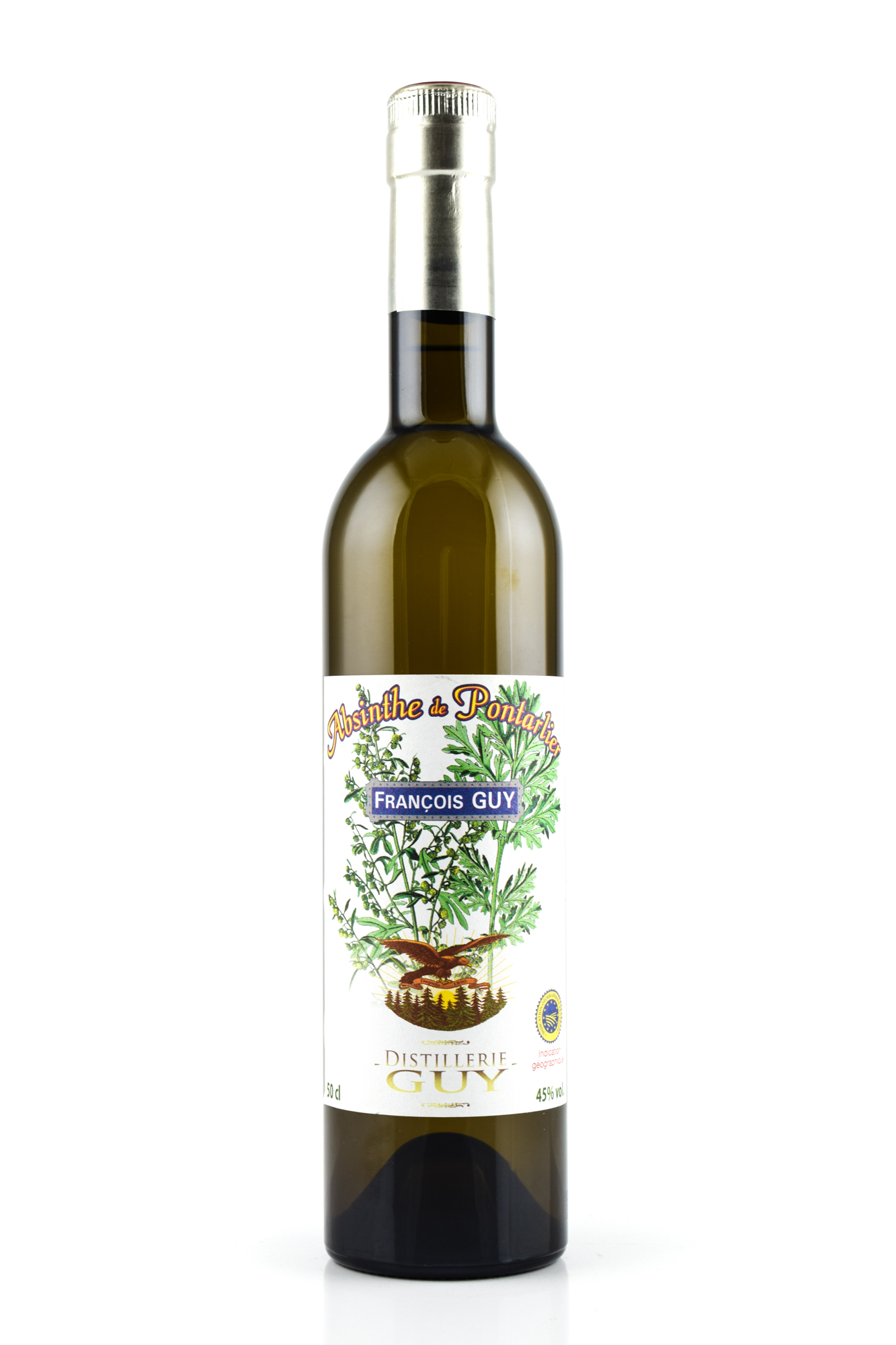 Francois Guy Absinthe de Pontarlier 45%vol. 0,5l