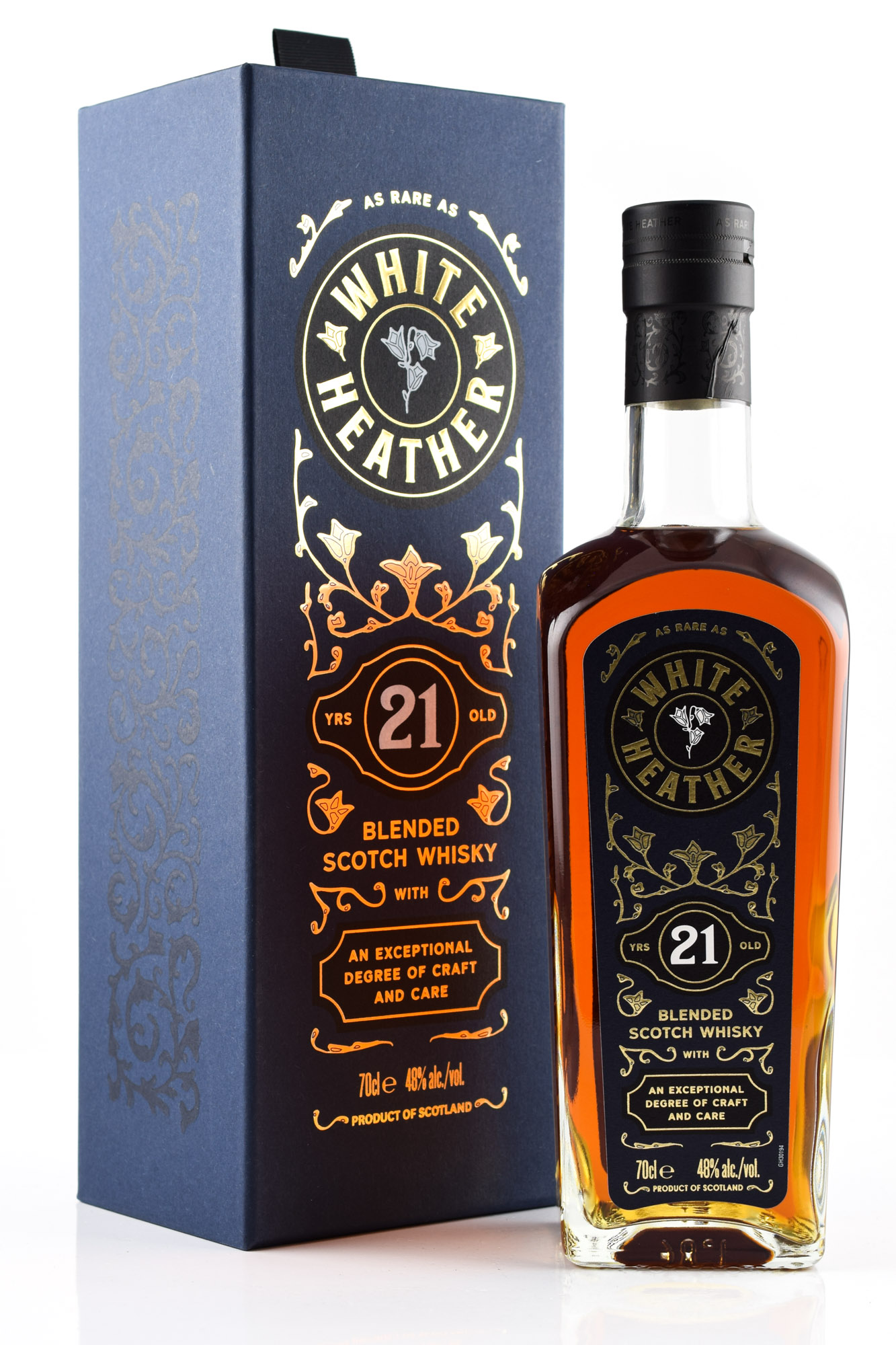 White Heather 21 Jahre 48%vol. 0,7l White Heather 21 Jahre 48%vol. 0,7l