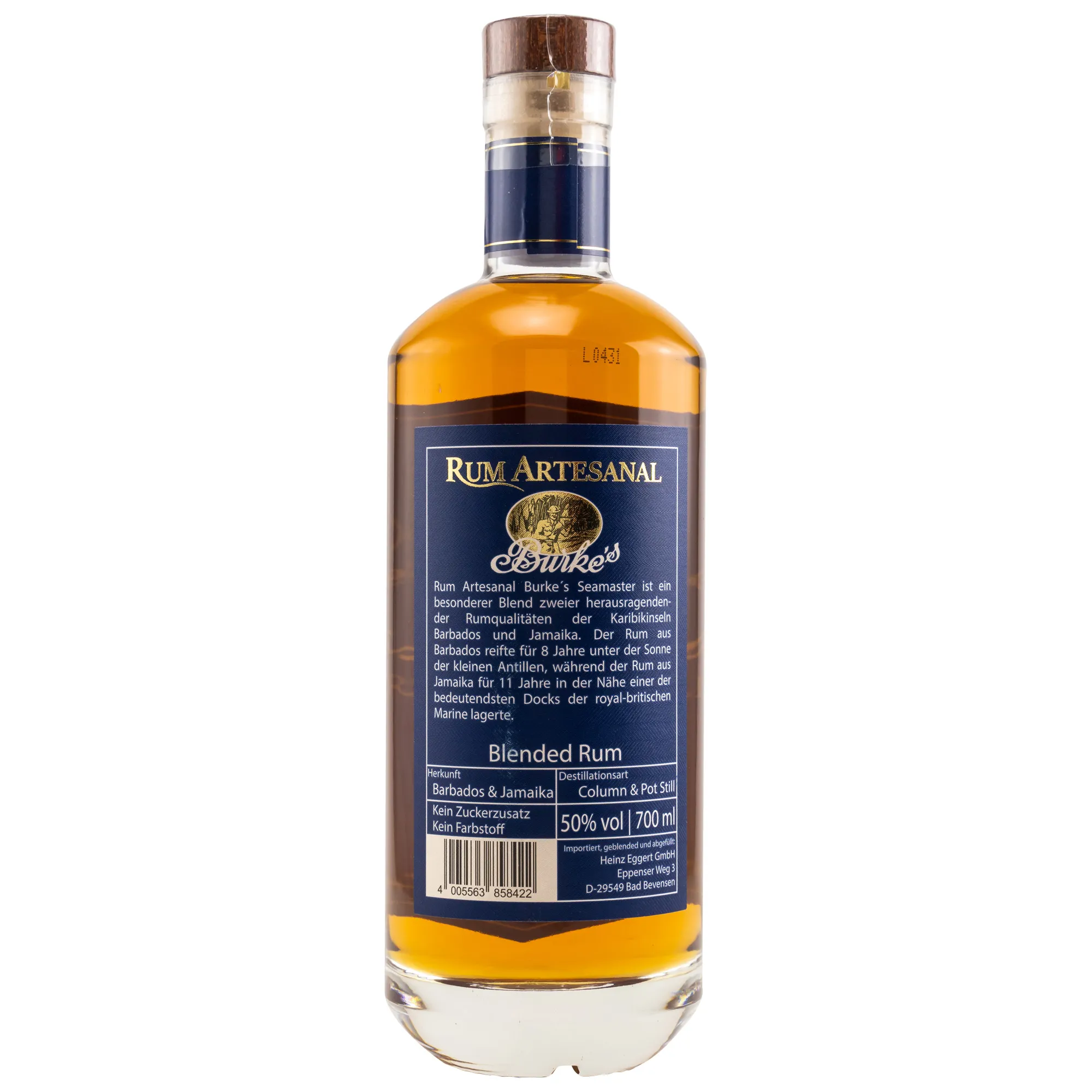 Hugamaster Rum Seamaster Blended Rum - Rum Artesanal bei Home of Malts >> Jetzt entdecken!