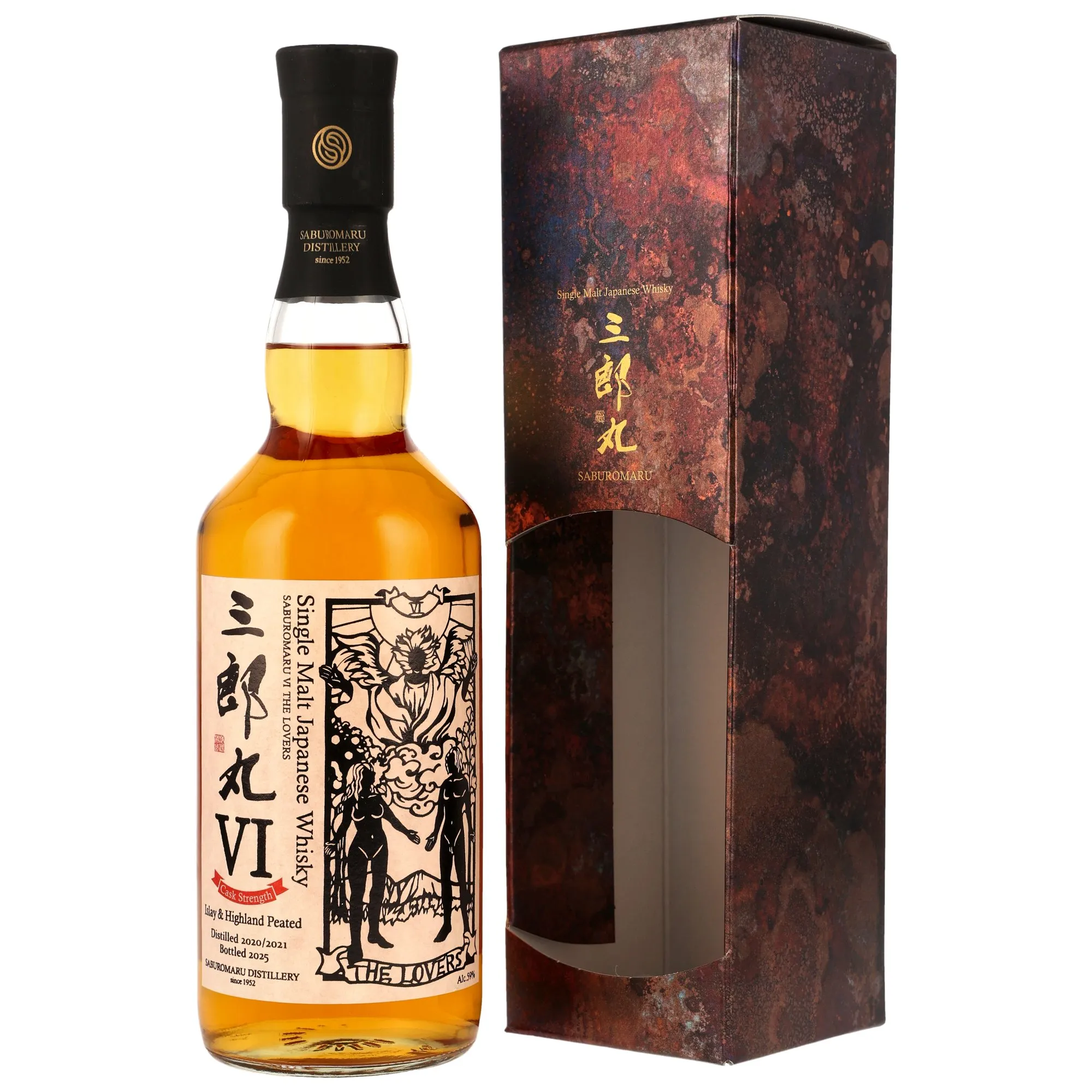 Saburomaru VI The Lovers - 2021/2025 - Cask Strength Islay & Highland Peated
