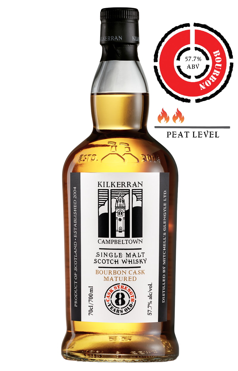 Kilkerran 8 Jahre Bourbon Cask Matured