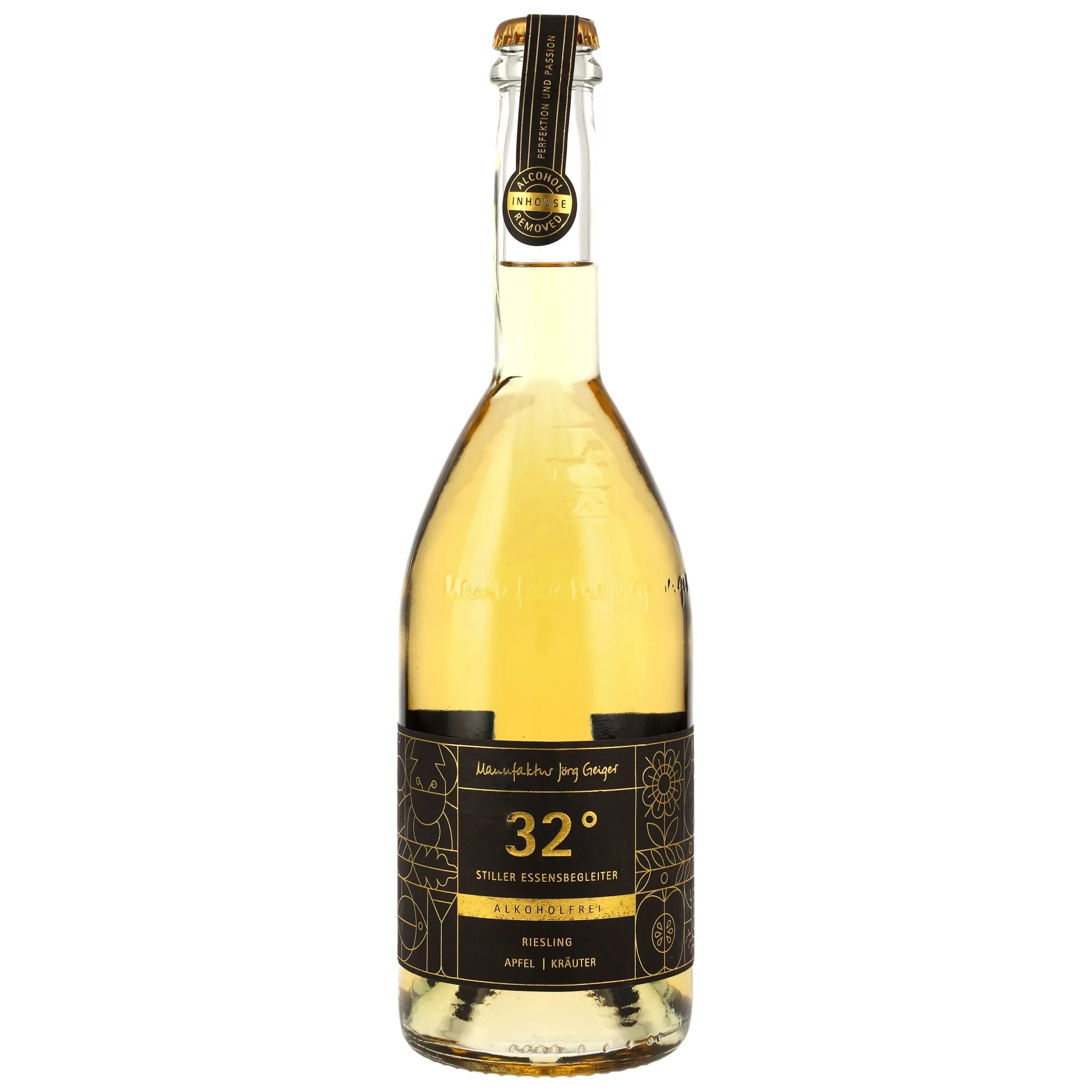 32 Grad Stiller Essensbegleiter MHD - Artikel - alkoholfrei Bio - Manufaktur Jörg Geiger