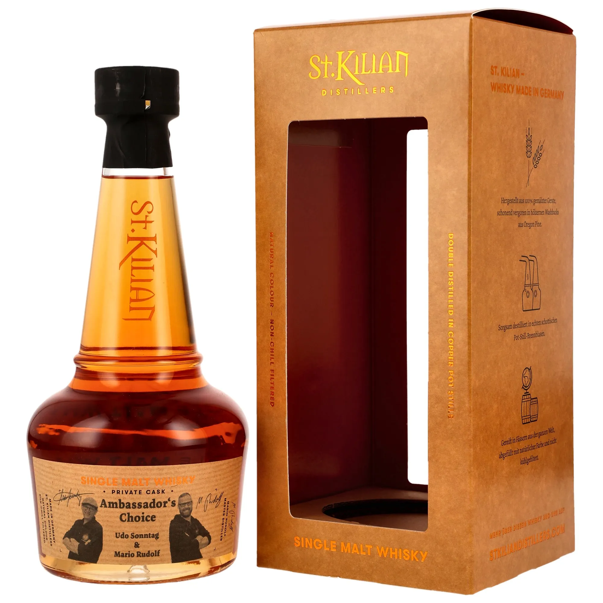St. Kilian Ambassador's Choice No. 6 3 Year Old, Amarone Cask, Cask #2671, 3456, 2022, 54.2%