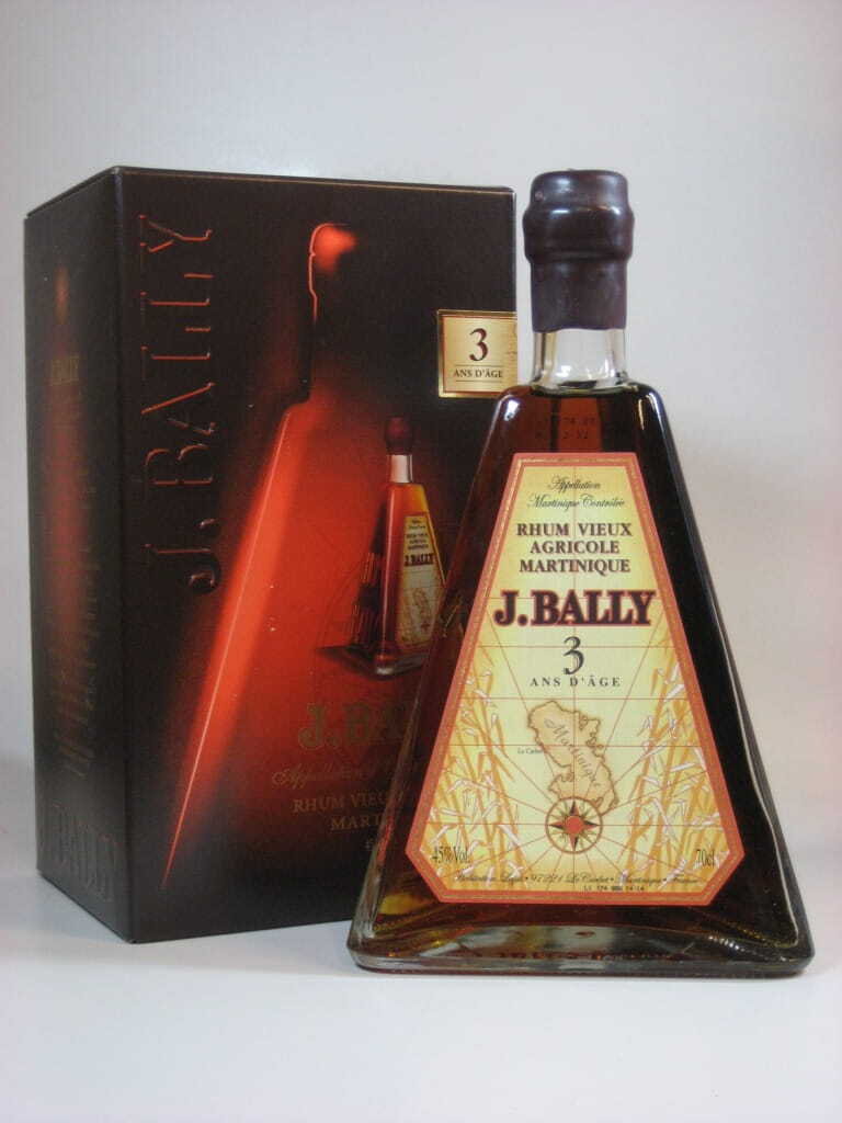 Rhum Vieux 3 Jahre - J. Bally 45%vol. 0,7l