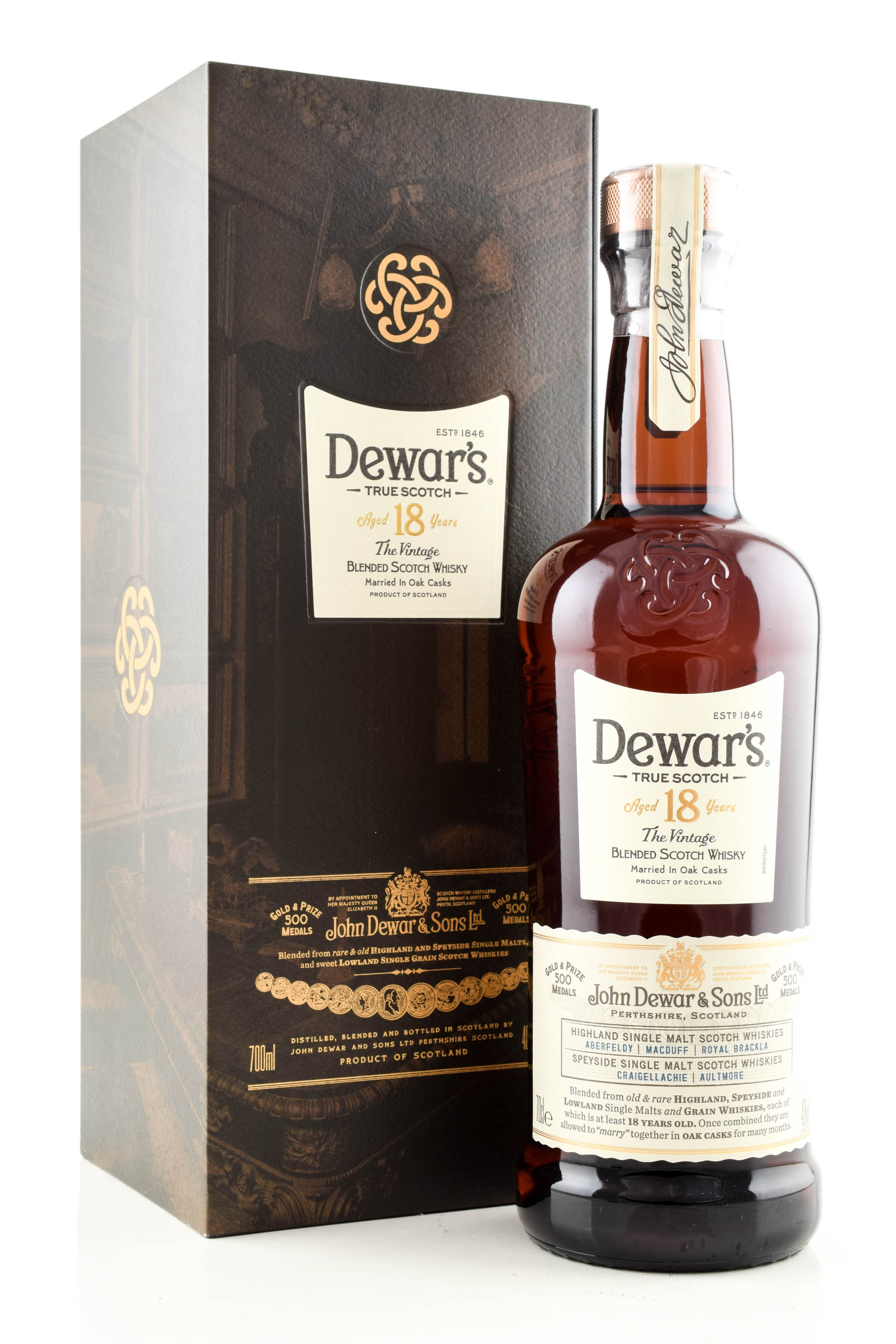 Dewar's 18 Year Old 40% vol. 0,7l