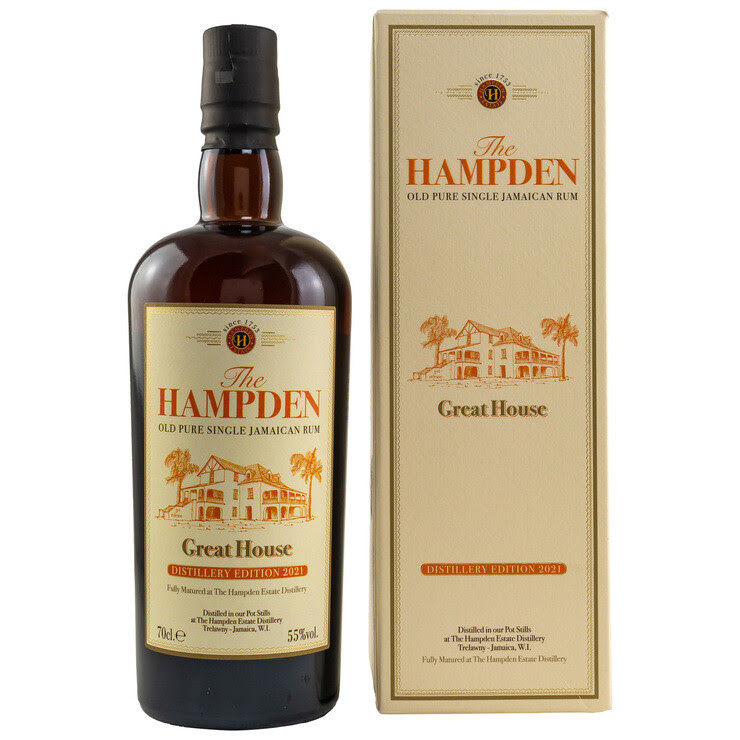 Hampden Great House - Distillery Edition 2021 55%vol. 0,7l