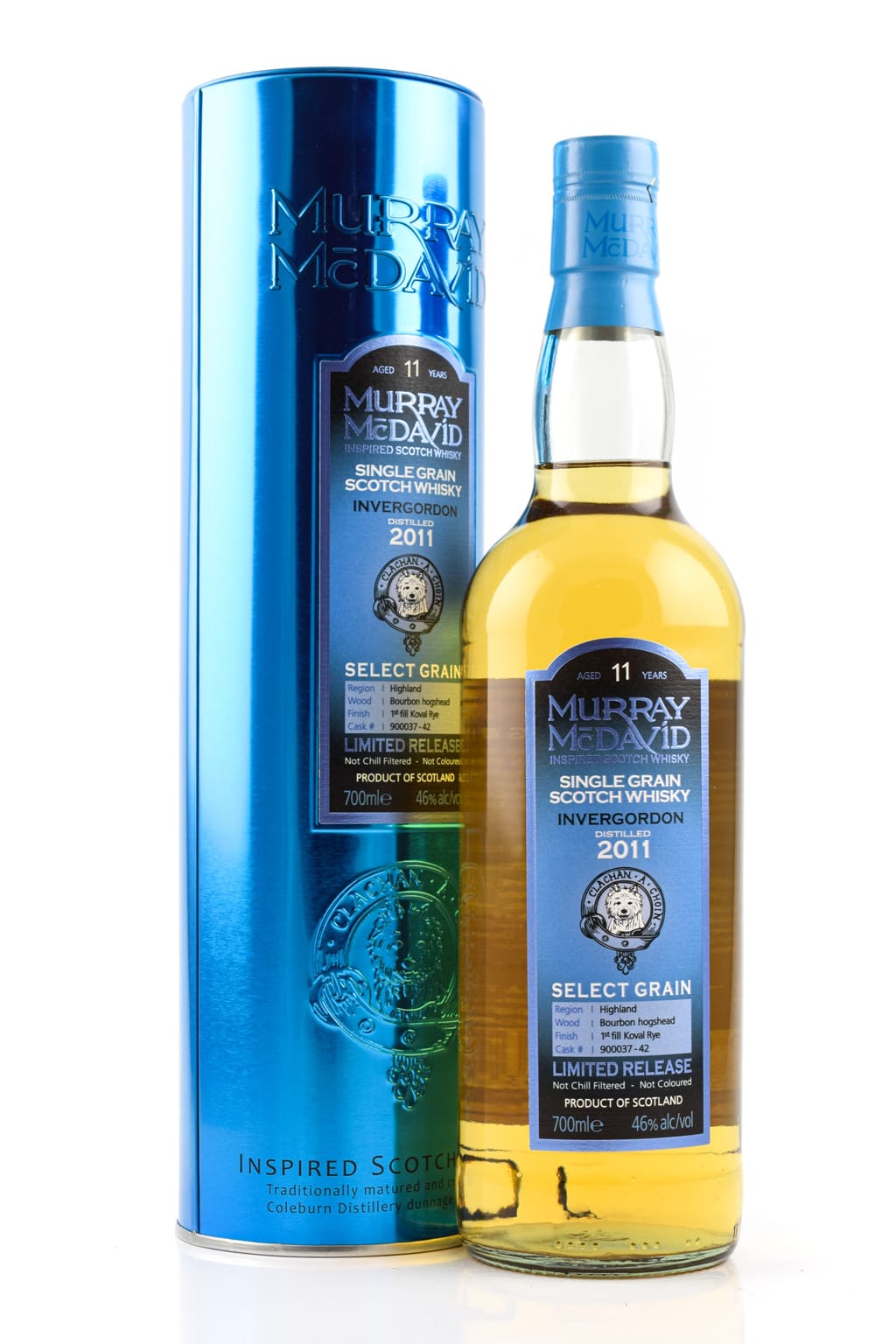 Invergordon 11 Jahre "Select Grain" Murray McDavid 46%vol. 0,7l Invergordon 11 Jahre "Select Grain" Murray McDavid 46%vol. 0,7l