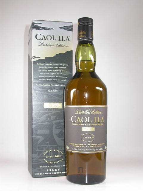Caol Ila 1997/2010 Distillers Edition 43%vol. 0,7l