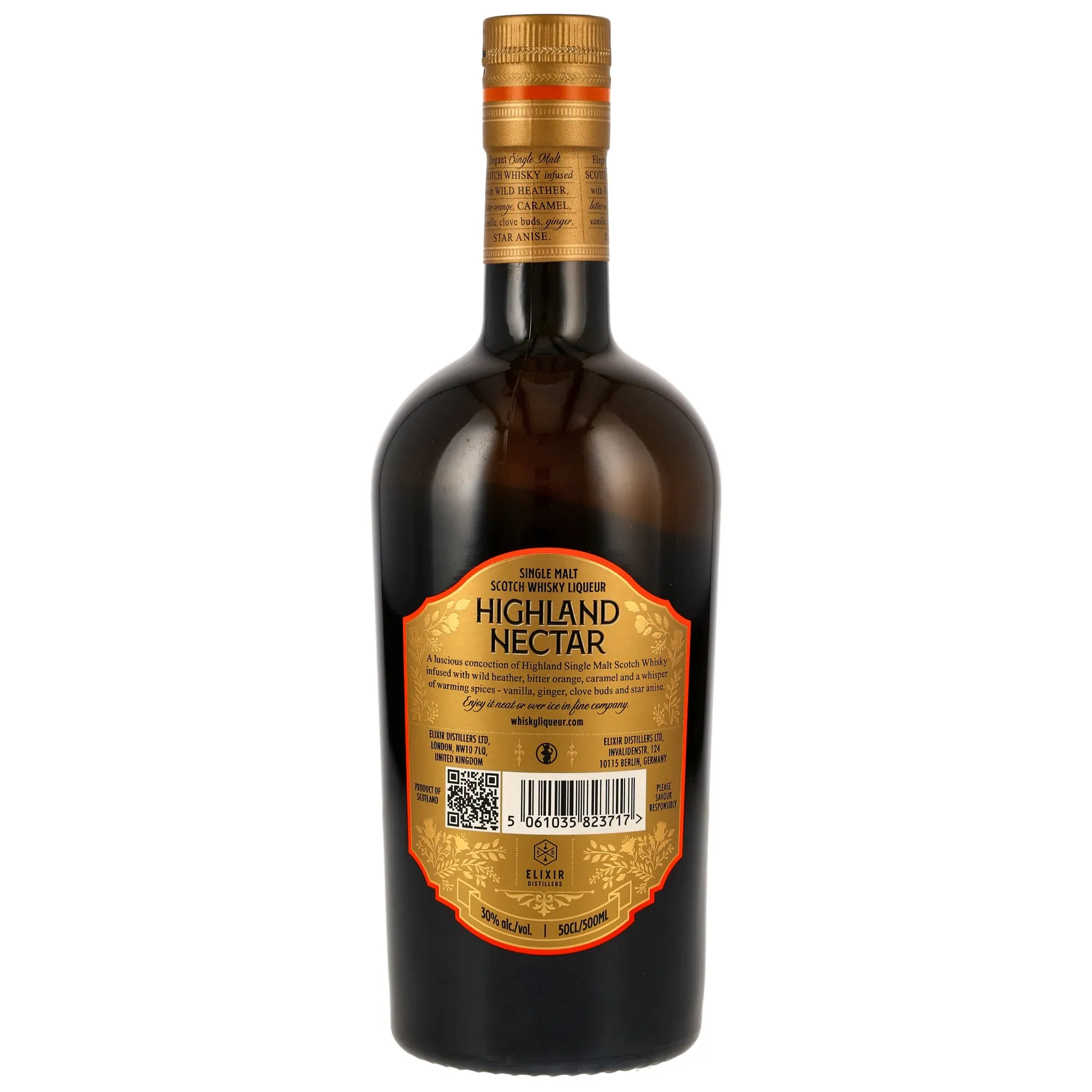 Highland Nectar - Single Malt Scotch Whisky Liqueur