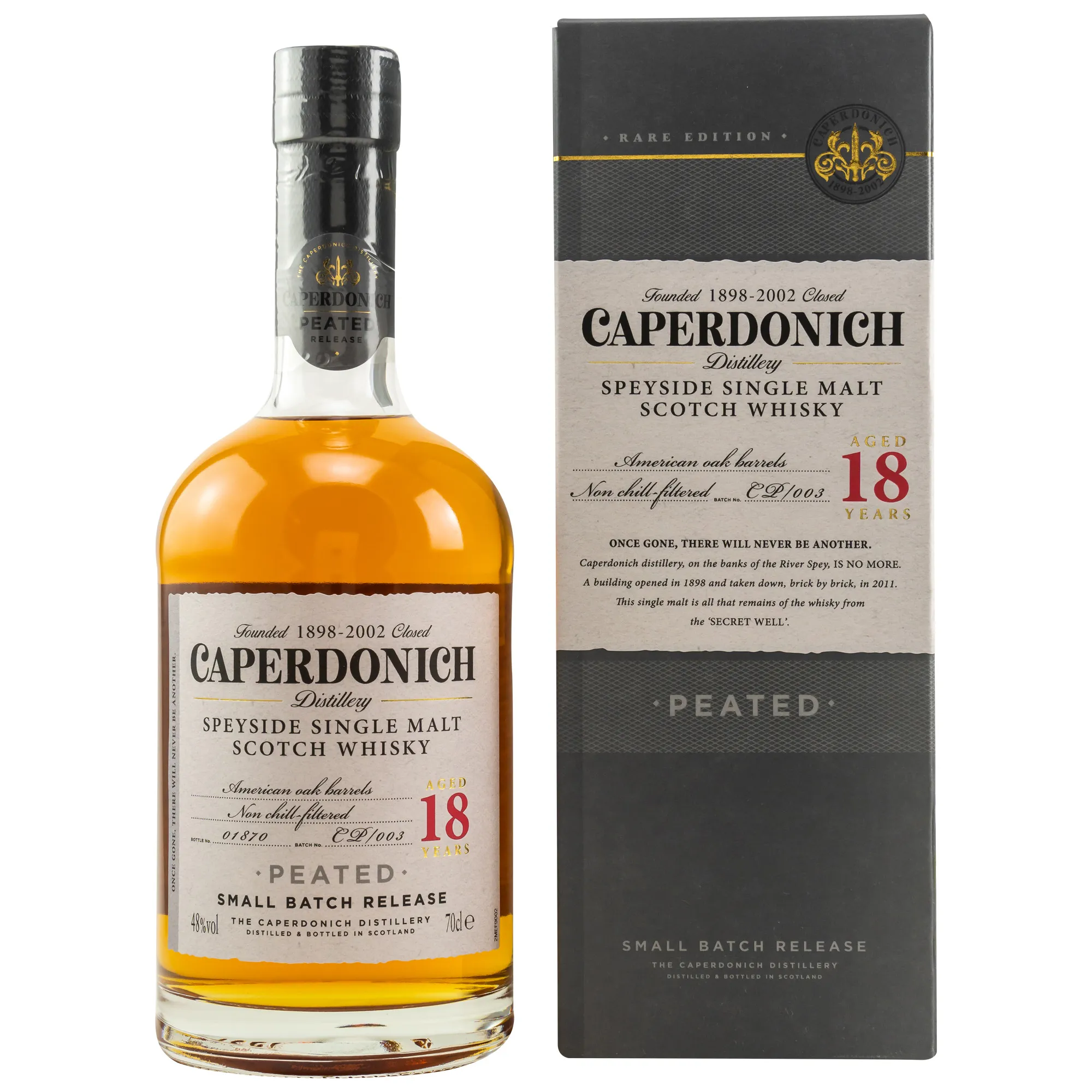 Caperdonich 18 Year Old Peated