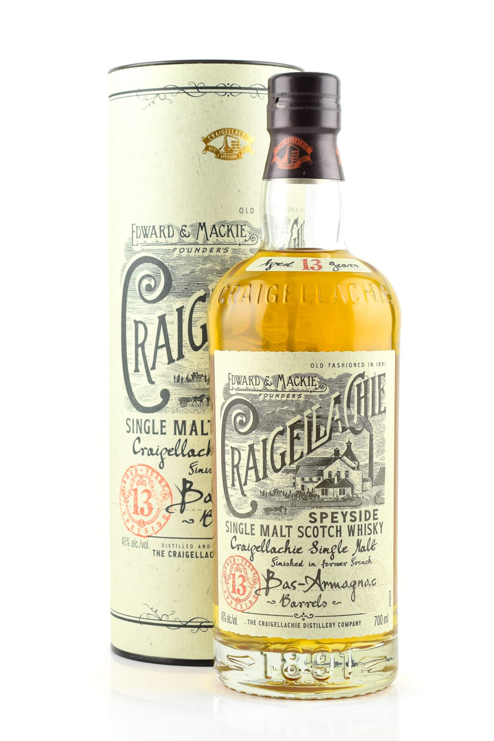 Craigellachie 13 Jahre Finished in former Bas-Armagnac Barrels