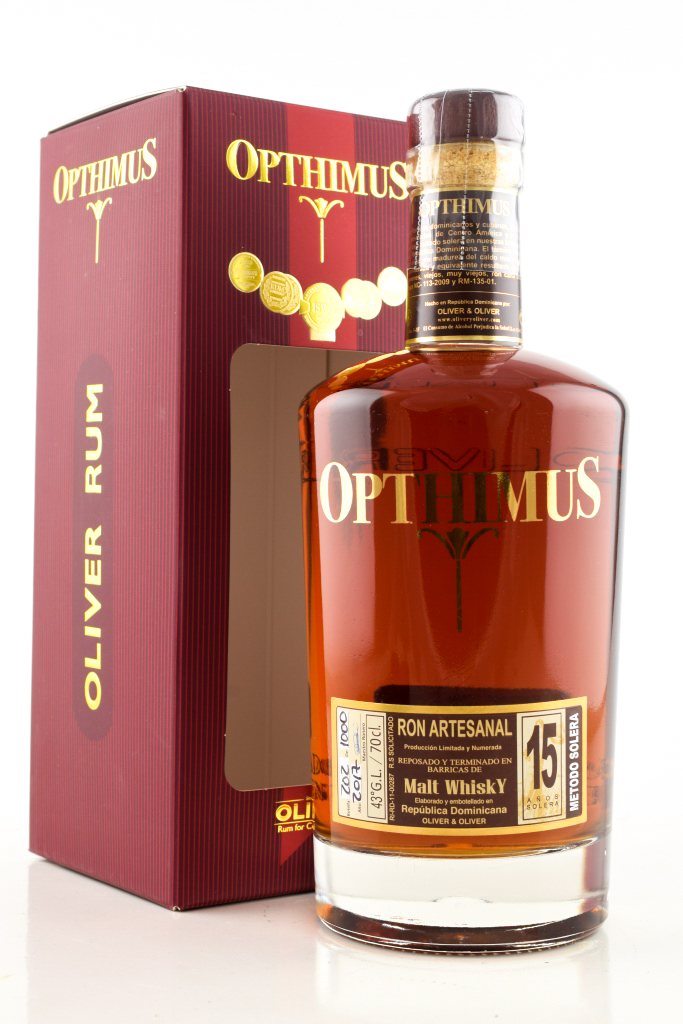 Opthimus 15 Year Old Solera Whisky Rum Finish 43% vol. 0,7l Opthimus 15 Year Old Solera Whisky Rum Finish 43% vol. 0,7l