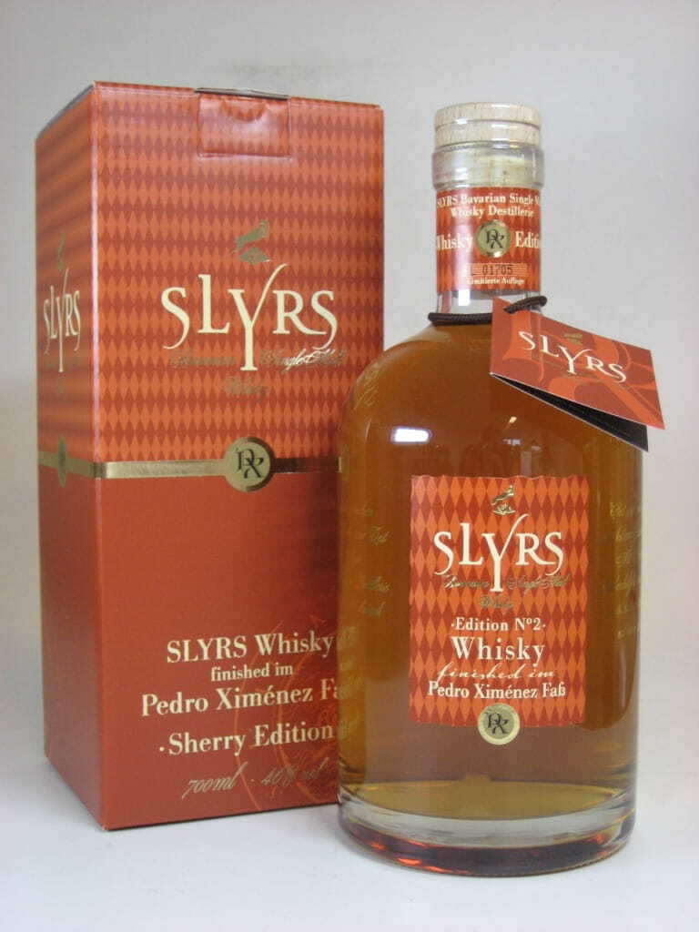 Slyrs Sherry Edition No. 2 Pedro Ximénez 46%vol. 0,7l