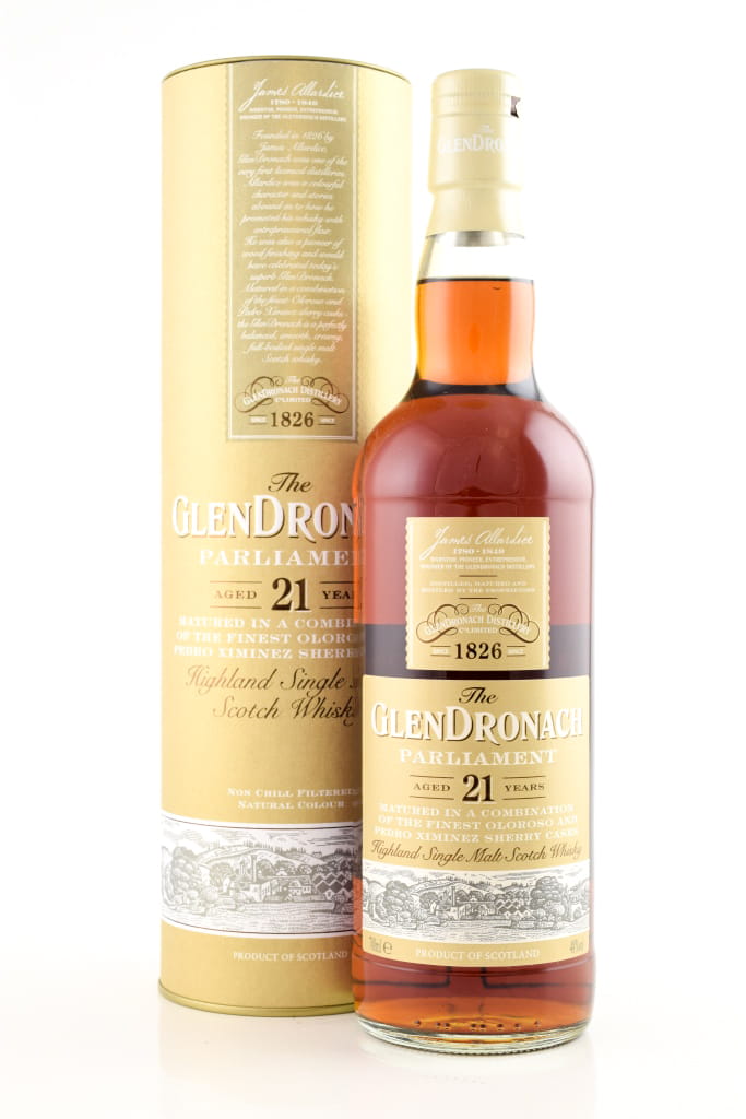 Glendronach 21 Year Old Parliament 48% vol. 0,7l Glendronach 21 Year Old Parliament 48% vol. 0,7l