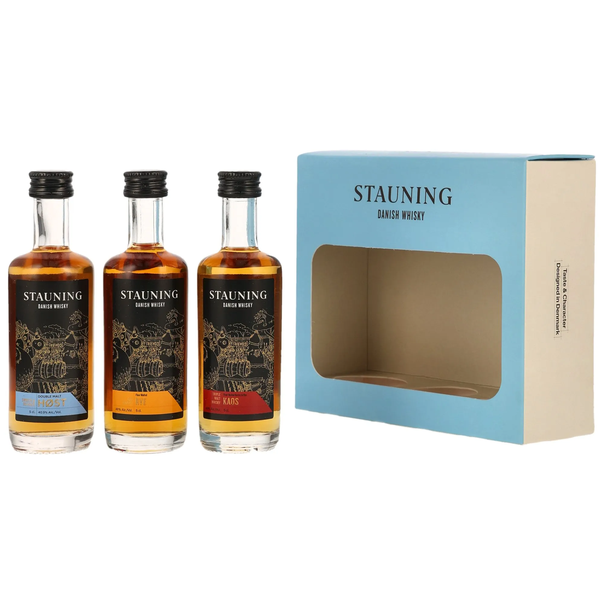 Stauning Core Set Mini Collection - Danish Whisky