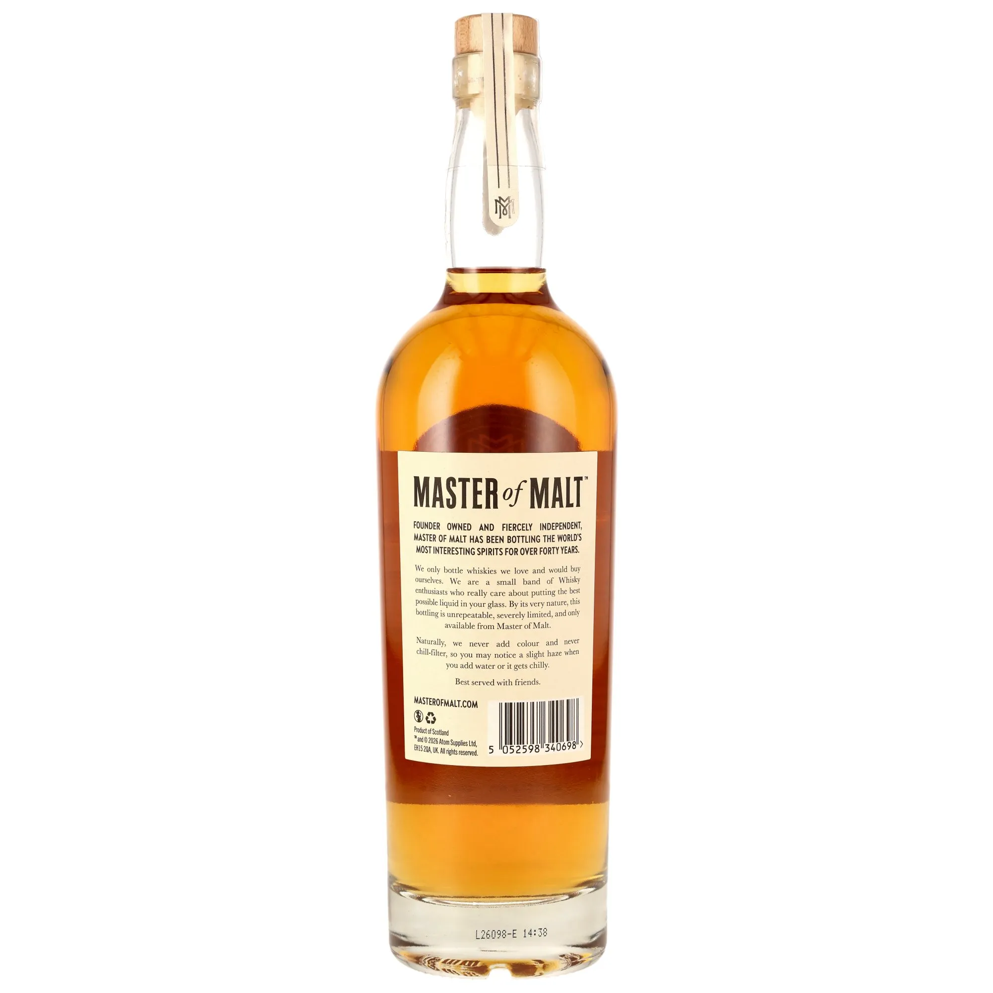 Glen Garioch 2009/2026 - 17 Jahre - Refill Barrel - Master of Malt
