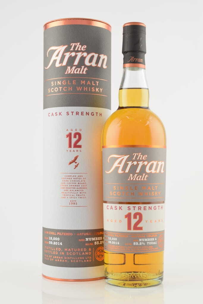 Arran 12 Jahre Batch #4 Cask Strength 53,2%vol. 0,7l Arran 12 Jahre Batch #4 Cask Strength 53,2%vol. 0,7l