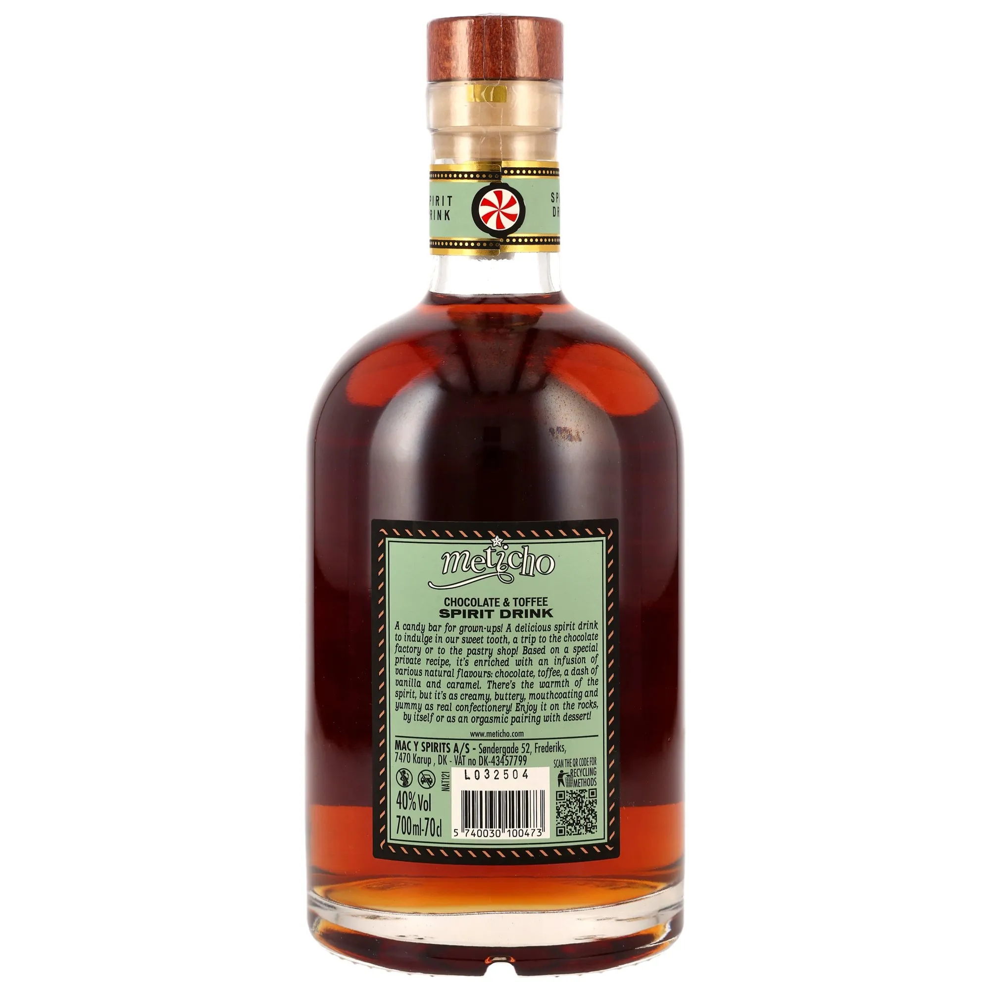 Meticho Chocolate & Toffee Spirit Drink - Rum Nation