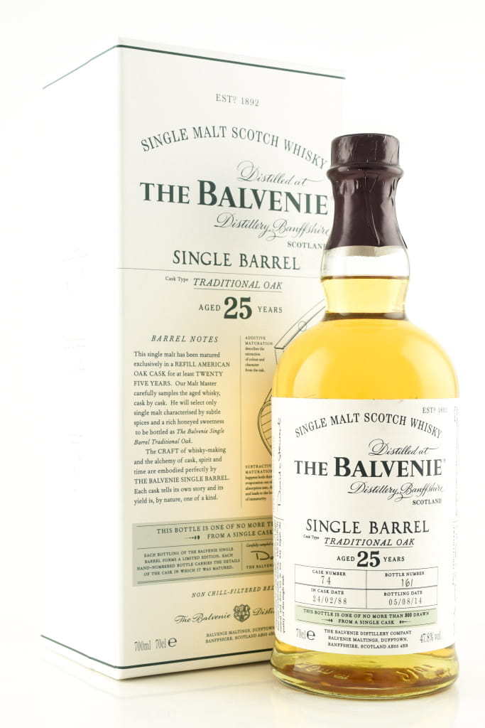 Balvenie 25 Jahre Single Barrel 47,8%vol. 0,7l